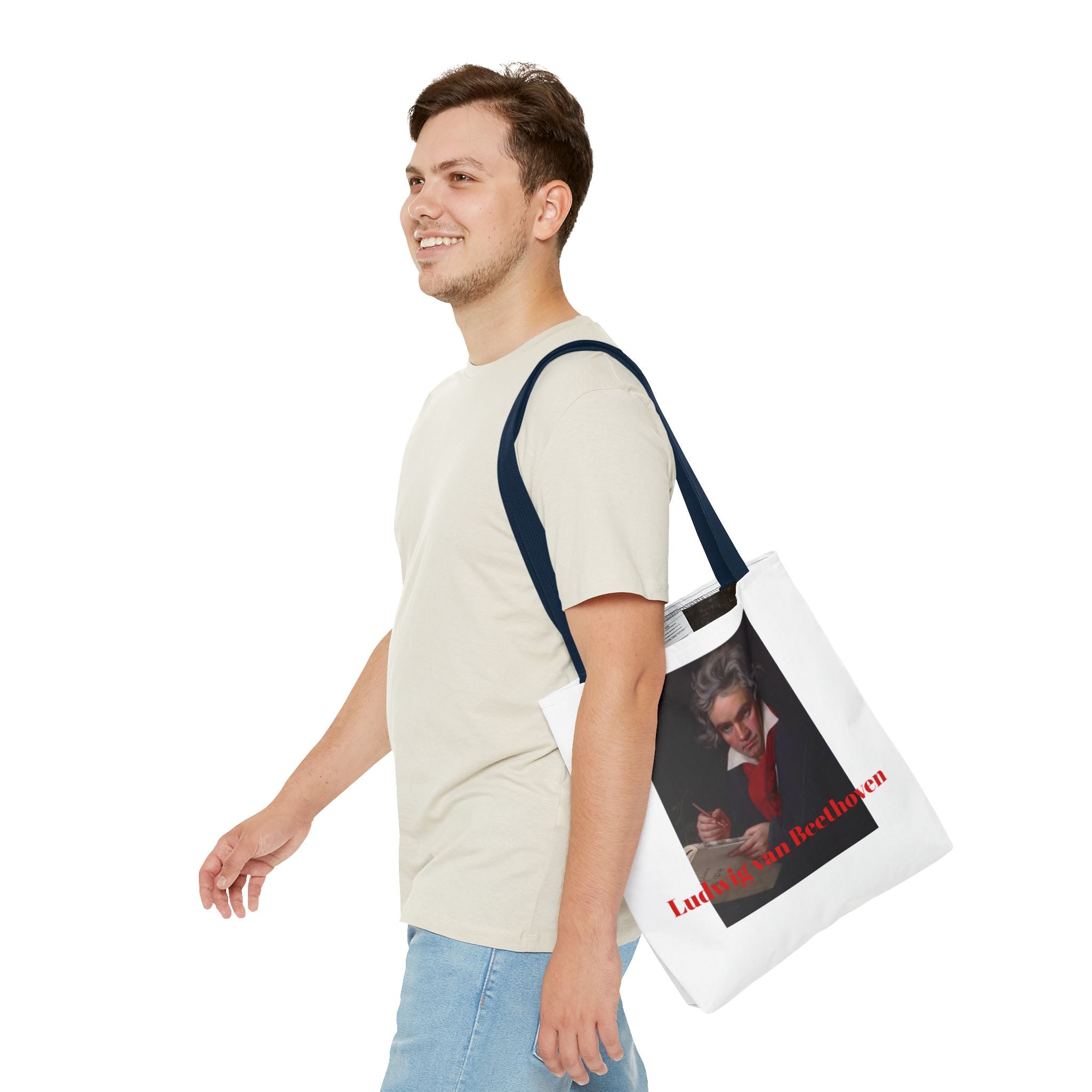 Ludwig van Beethoven Portrait Tote Bag