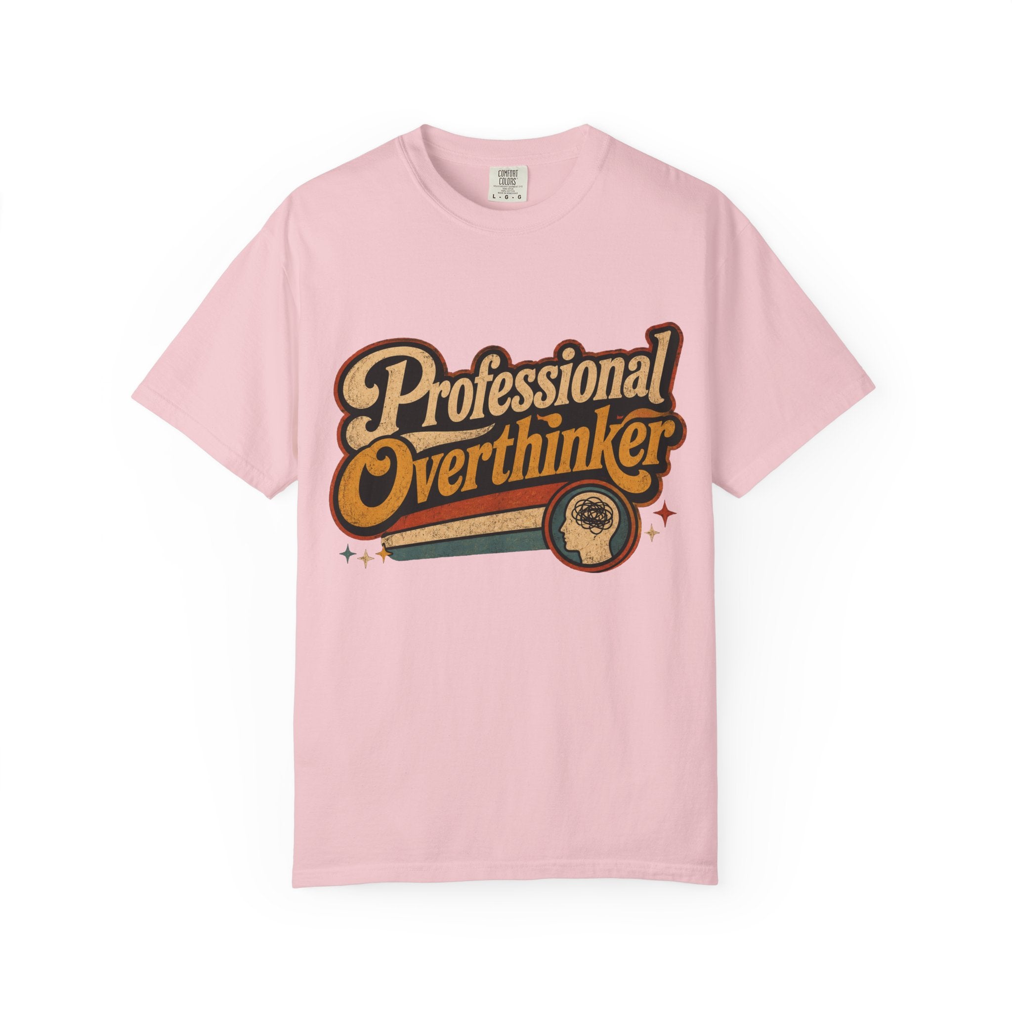 "Professional Overthinker" Retro Graphics T-Shirt