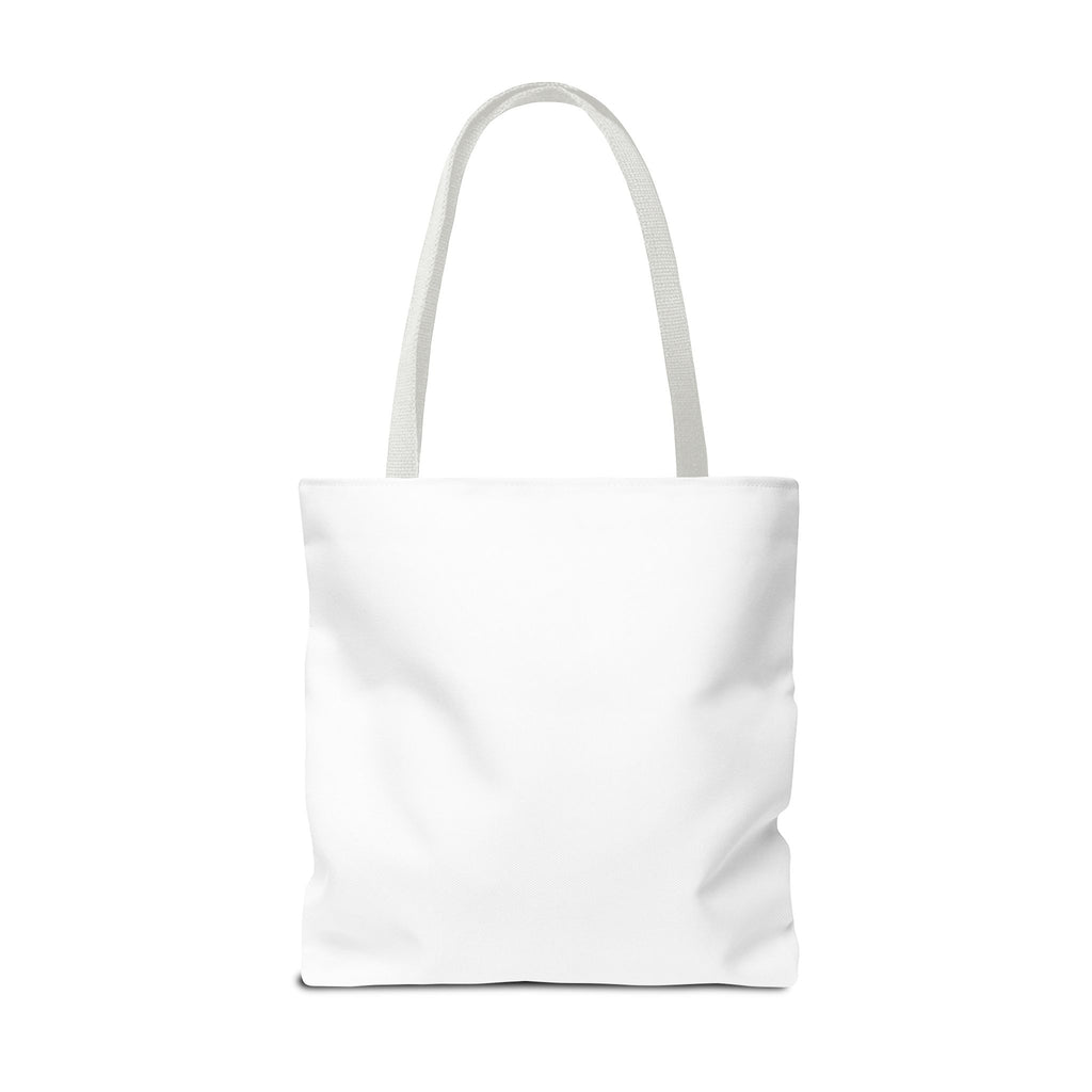Black and White Stretching Cat Tote Bag | Cat Illustration Tote