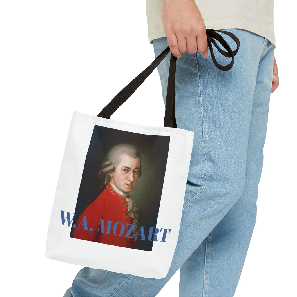 Mozart Portrait Tote Bag