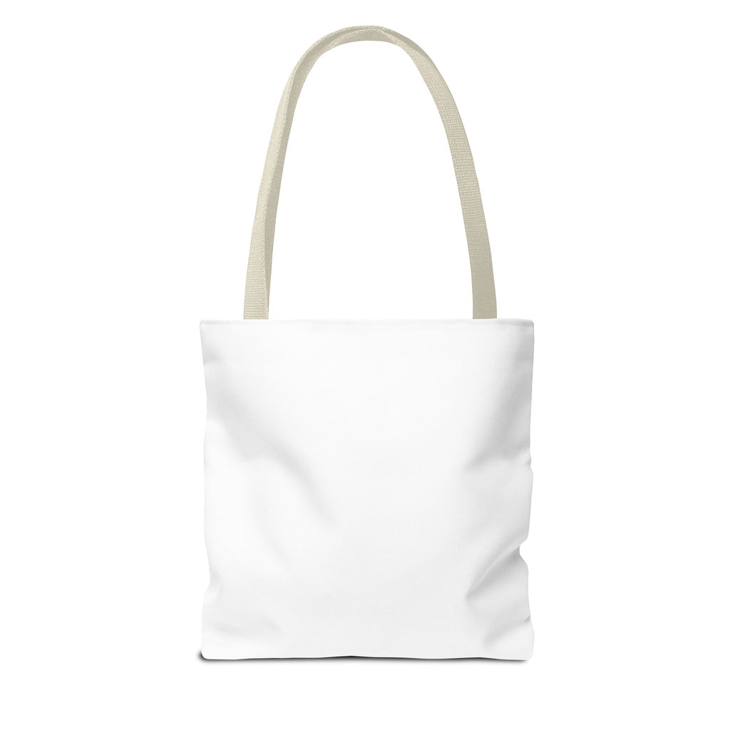 Black and White Stretching Cat Tote Bag | Cat Illustration Tote