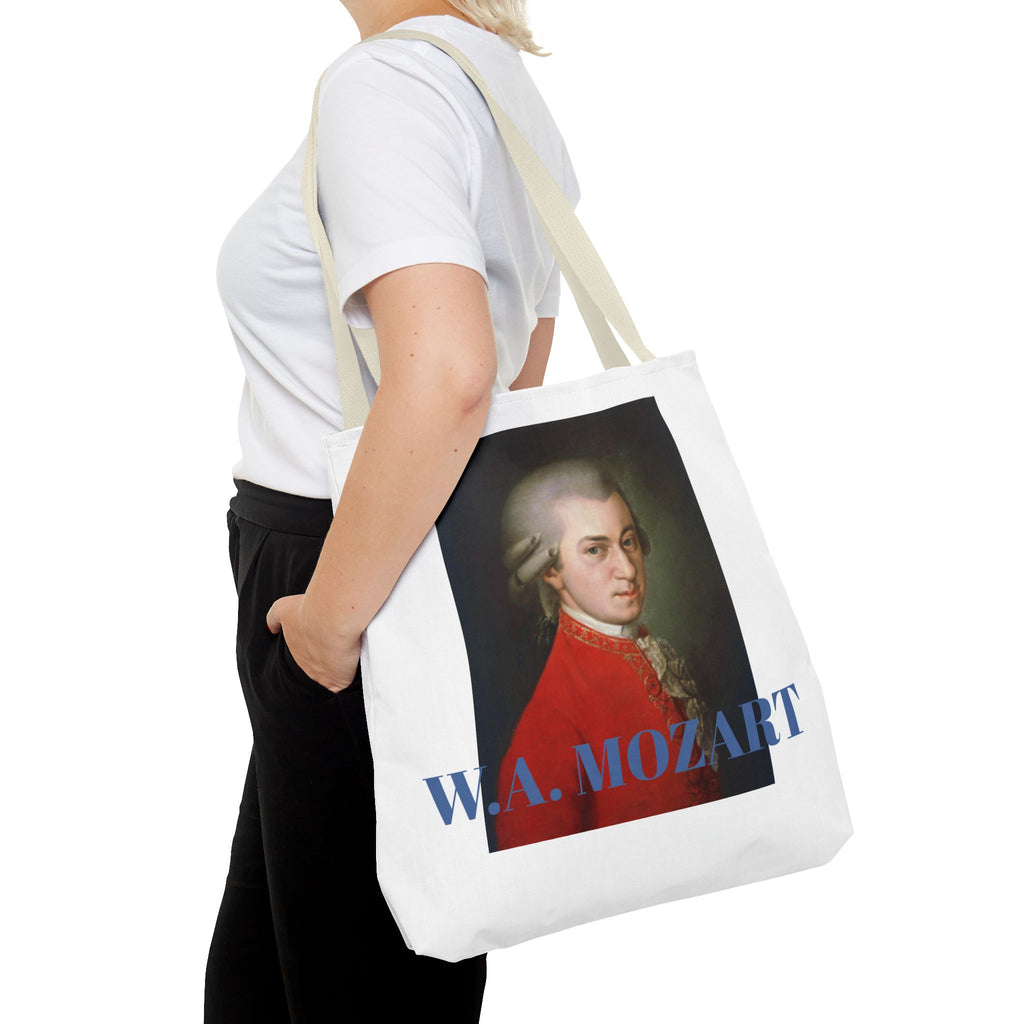 Mozart Portrait Tote Bag