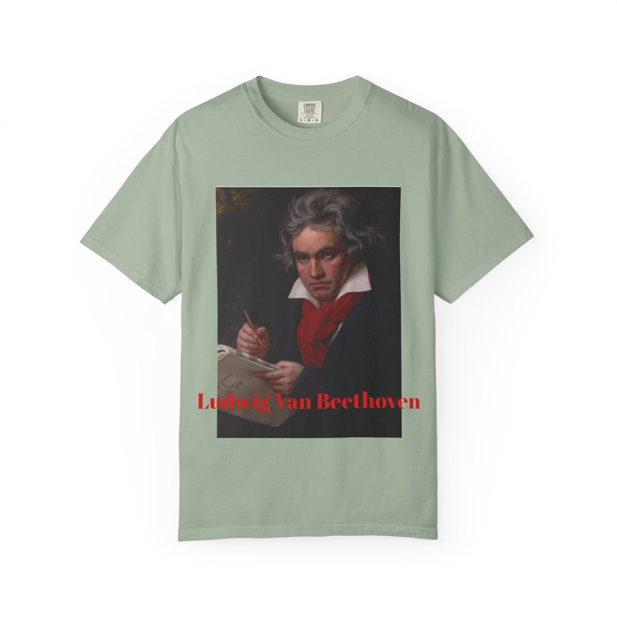 Ludwig van Beethoven Portrait T-Shirt | Classical Composer Tee