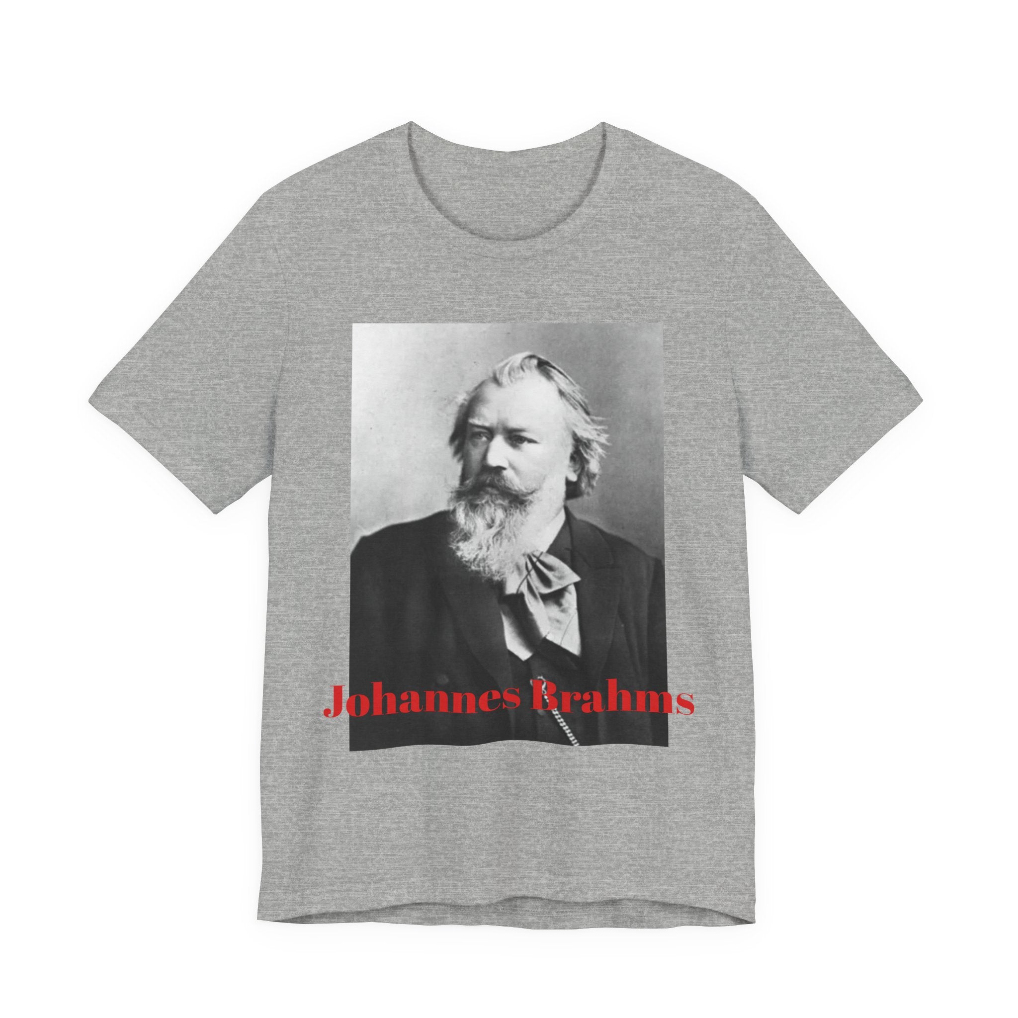 Johannes Brahms Portrait Graphic T‑Shirt
