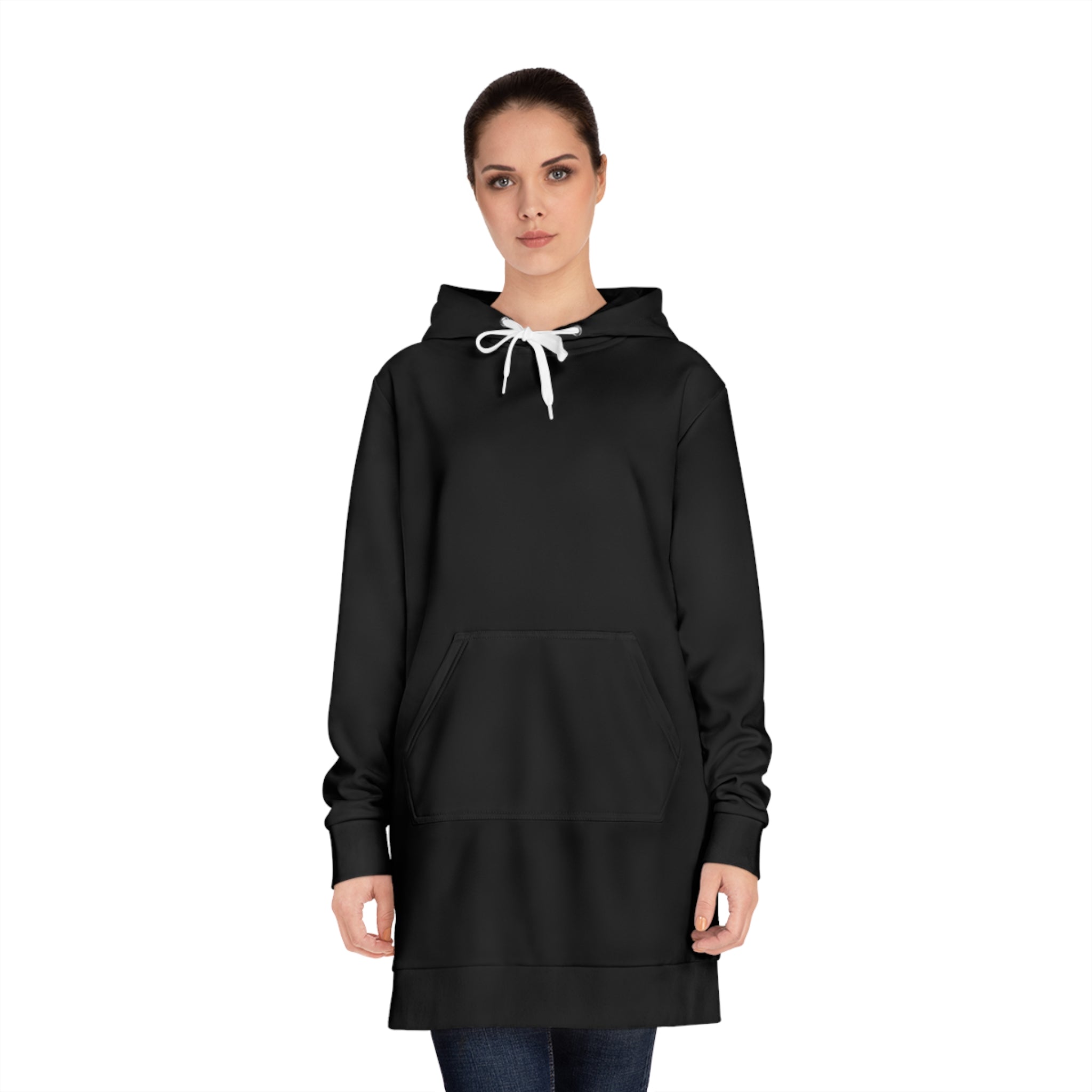 J.S. Bach Portrait Graphic Dress Hoodie