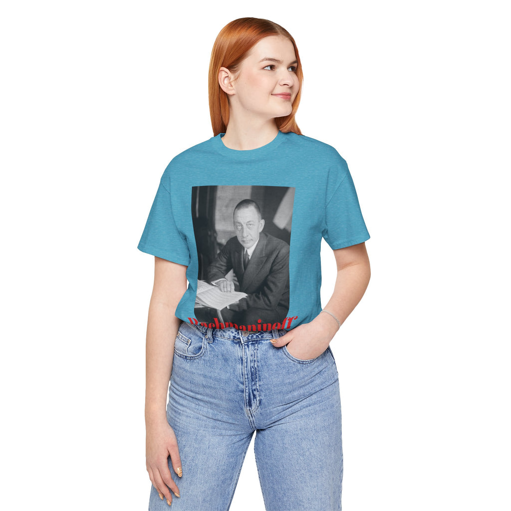 Rachmaninoff Portrait Graphic T-Shirt