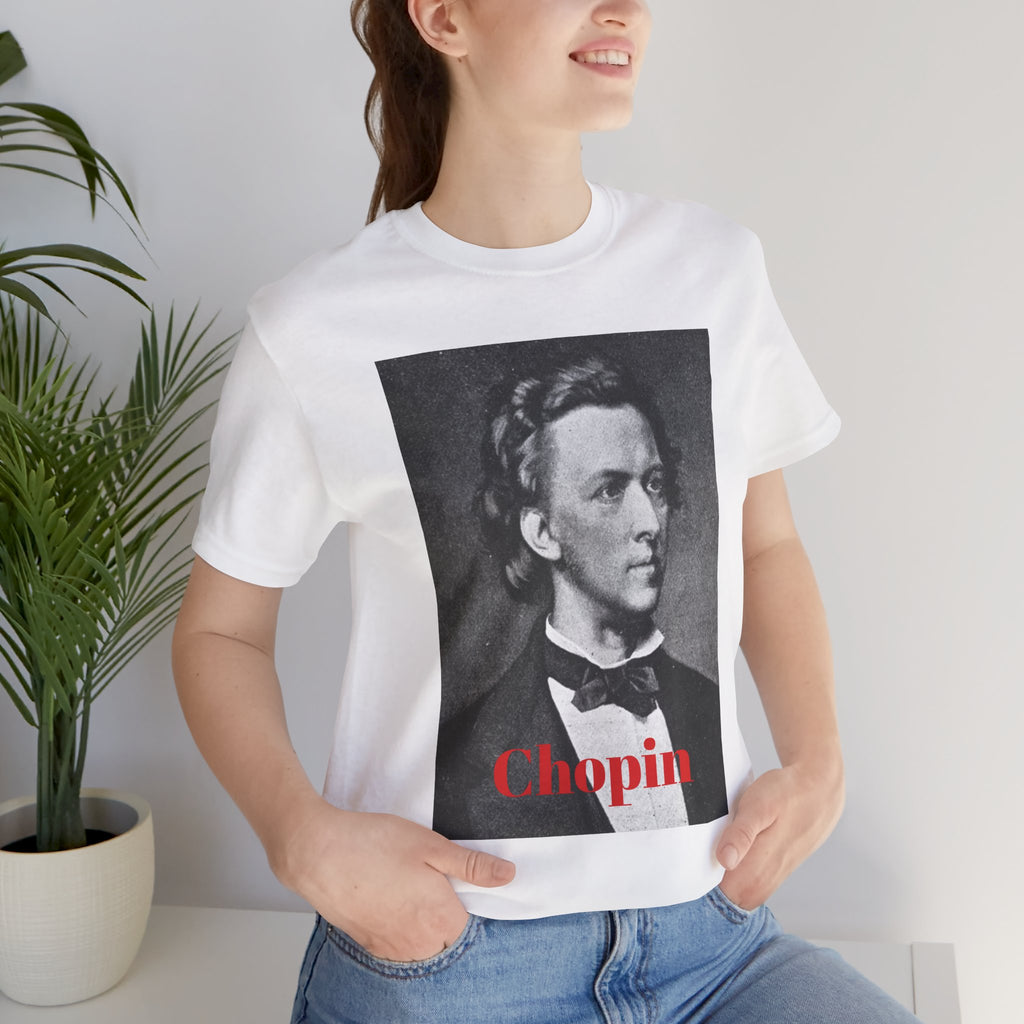 Chopin Portrait Graphic T-Shirt