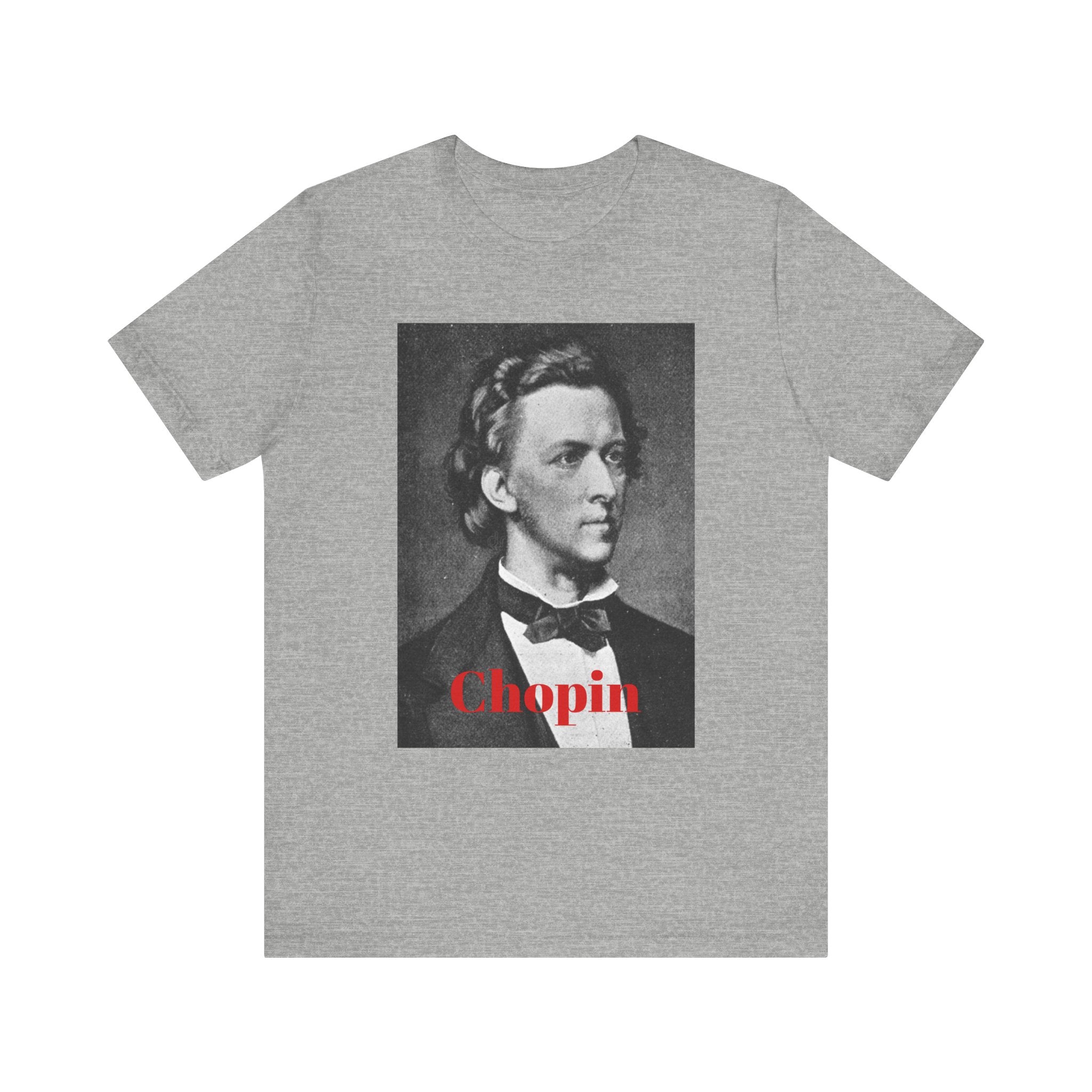 Chopin Portrait Graphic T-Shirt