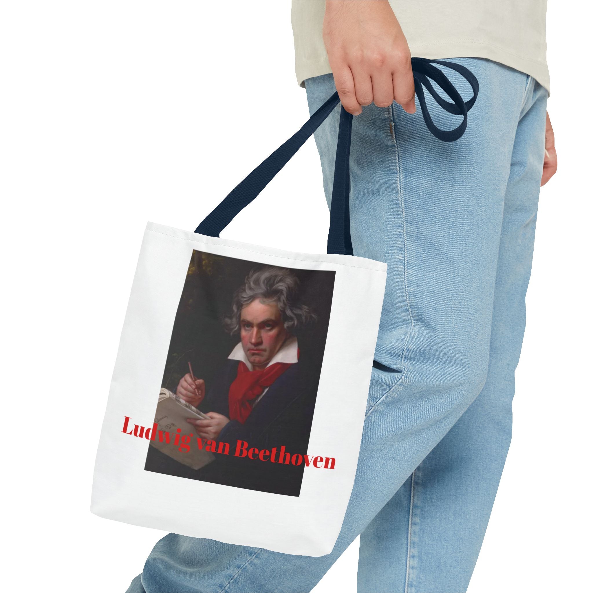 Ludwig van Beethoven Portrait Tote Bag
