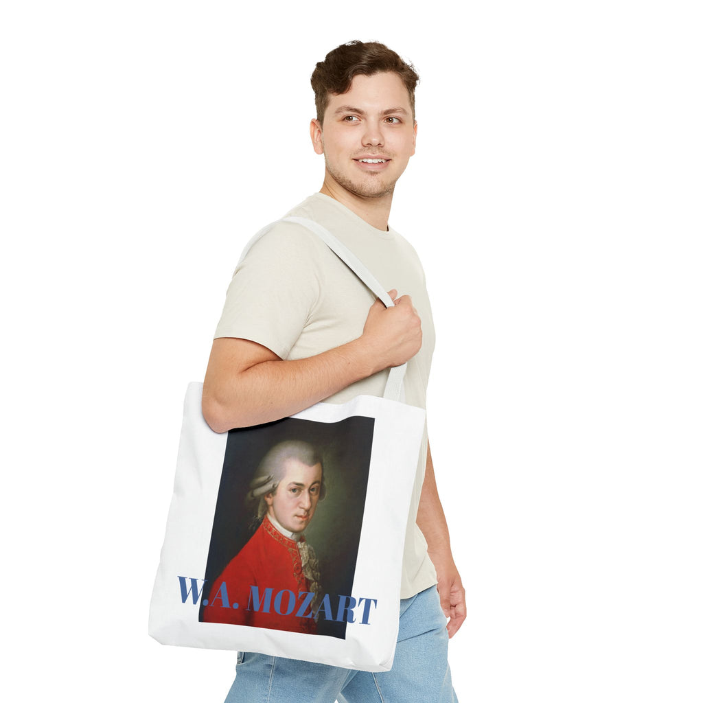 Mozart Portrait Tote Bag
