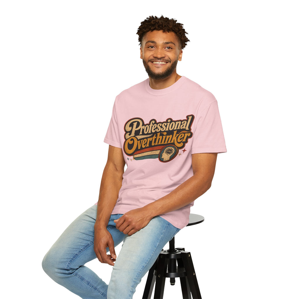 "Professional Overthinker" Retro Graphics T-Shirt