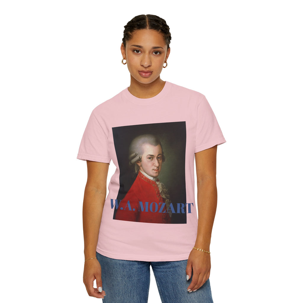 W.A. Mozart Portrait Gaphic T-Shirt