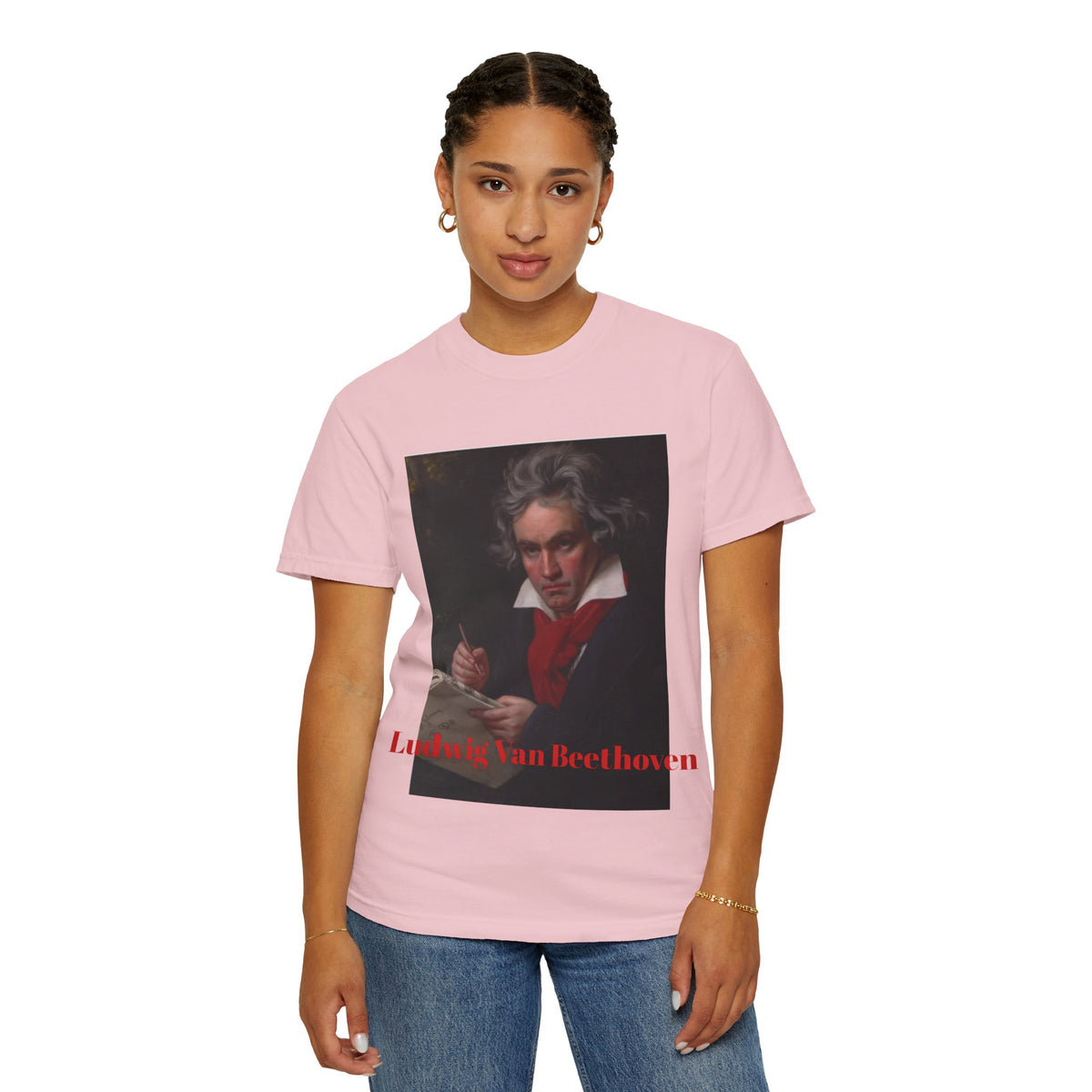 Ludwig van Beethoven Portrait T-Shirt | Classical Composer Tee