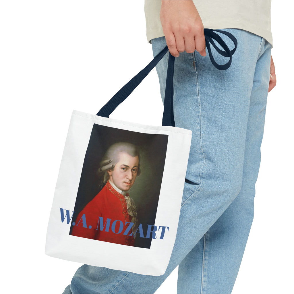 Mozart Portrait Tote Bag