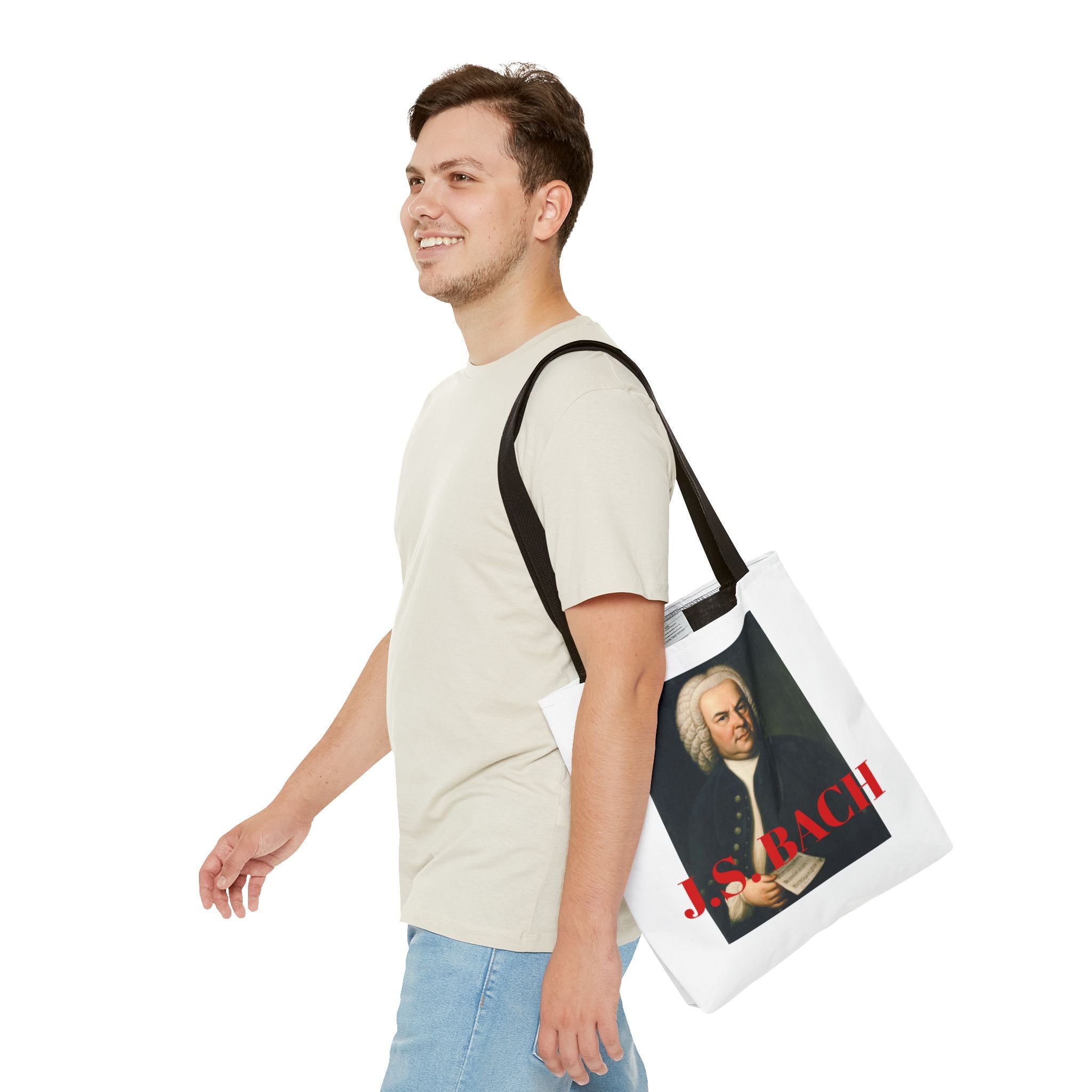 J.S. Bach Portrait Tote Bag