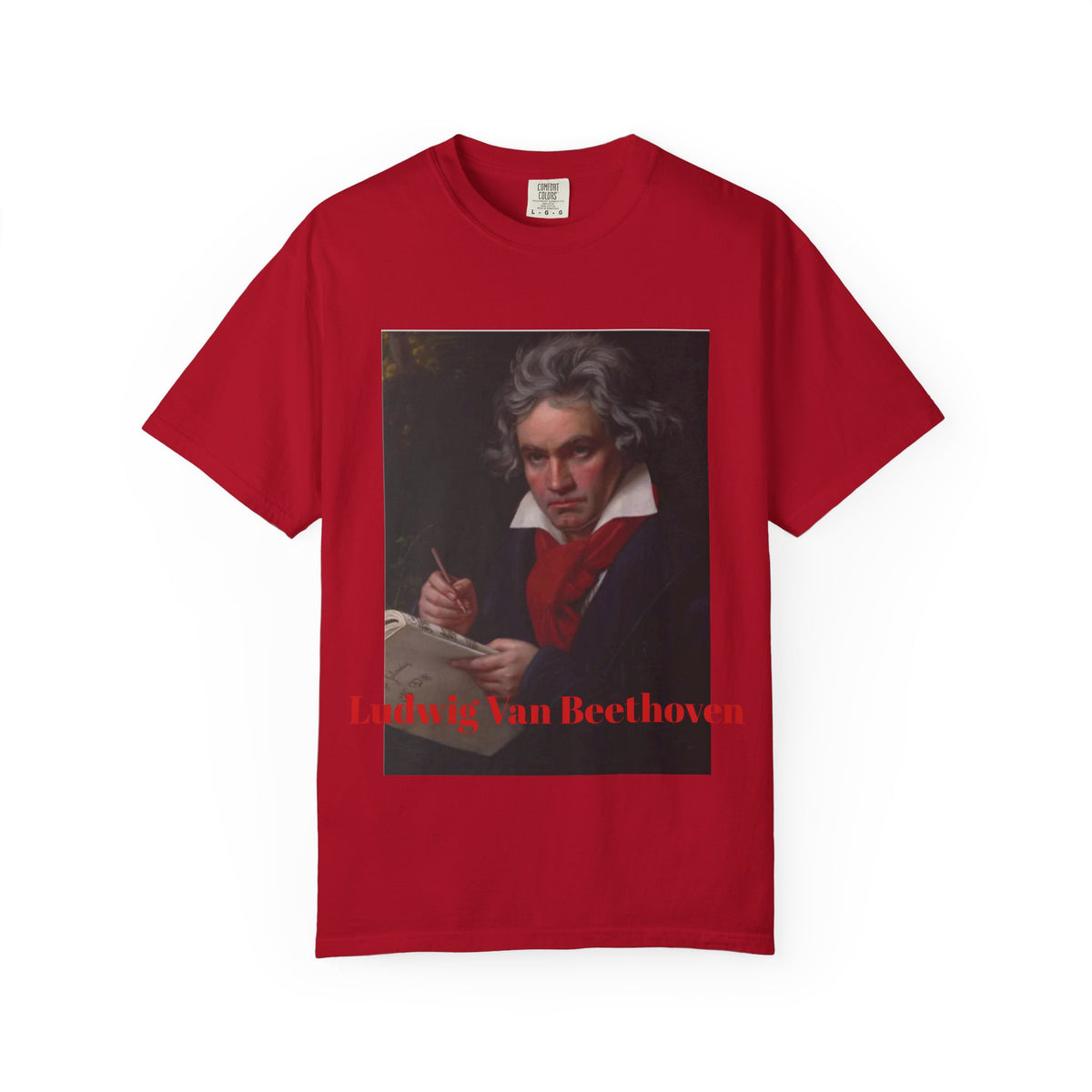 Ludwig van Beethoven Portrait T-Shirt | Classical Composer Tee