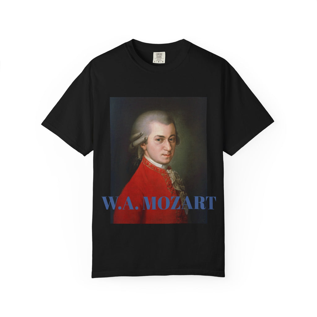 W.A. Mozart Portrait Gaphic T-Shirt