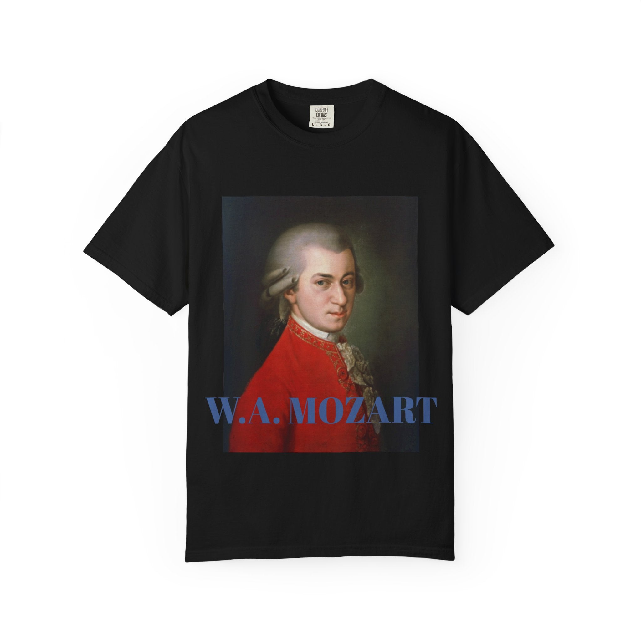 W.A. Mozart Portrait Gaphic T-Shirt