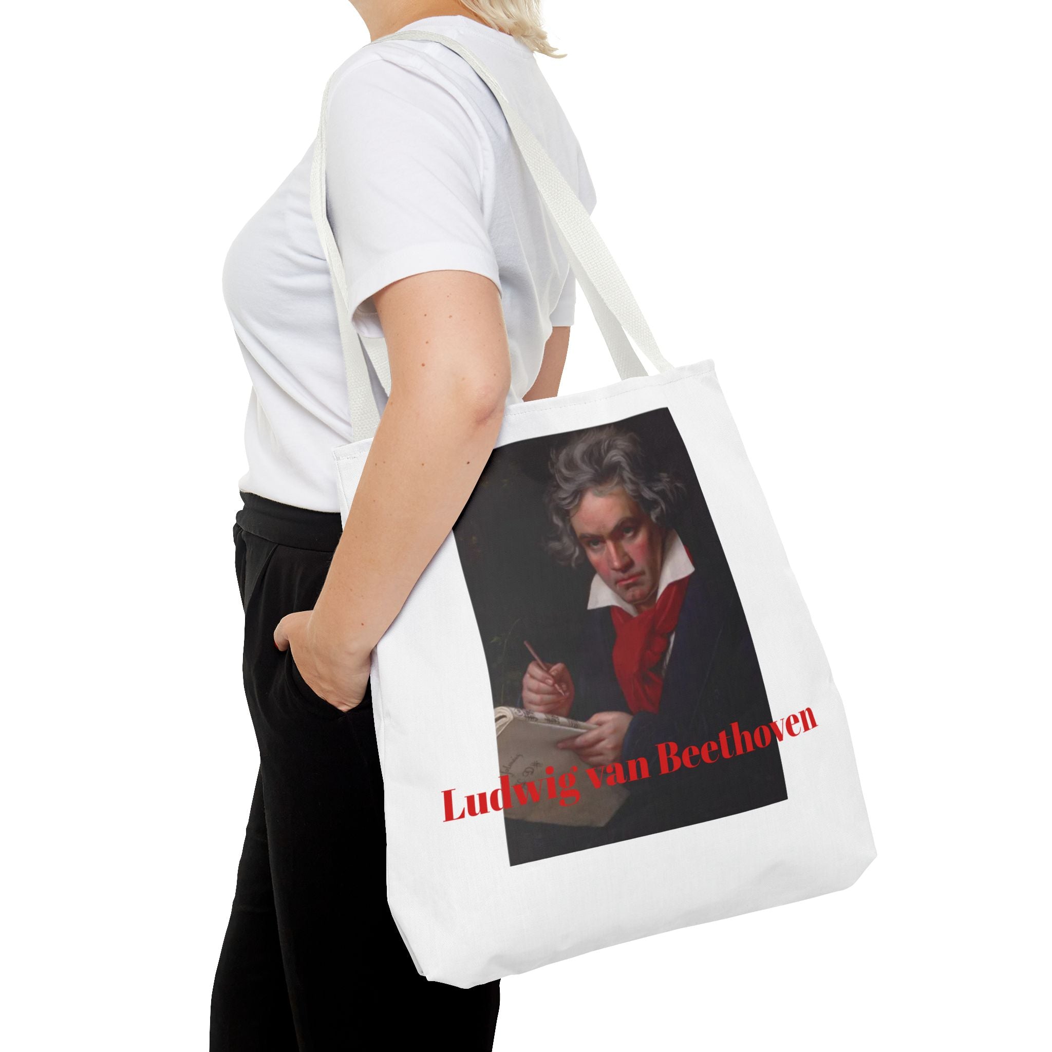 Ludwig van Beethoven Portrait Tote Bag