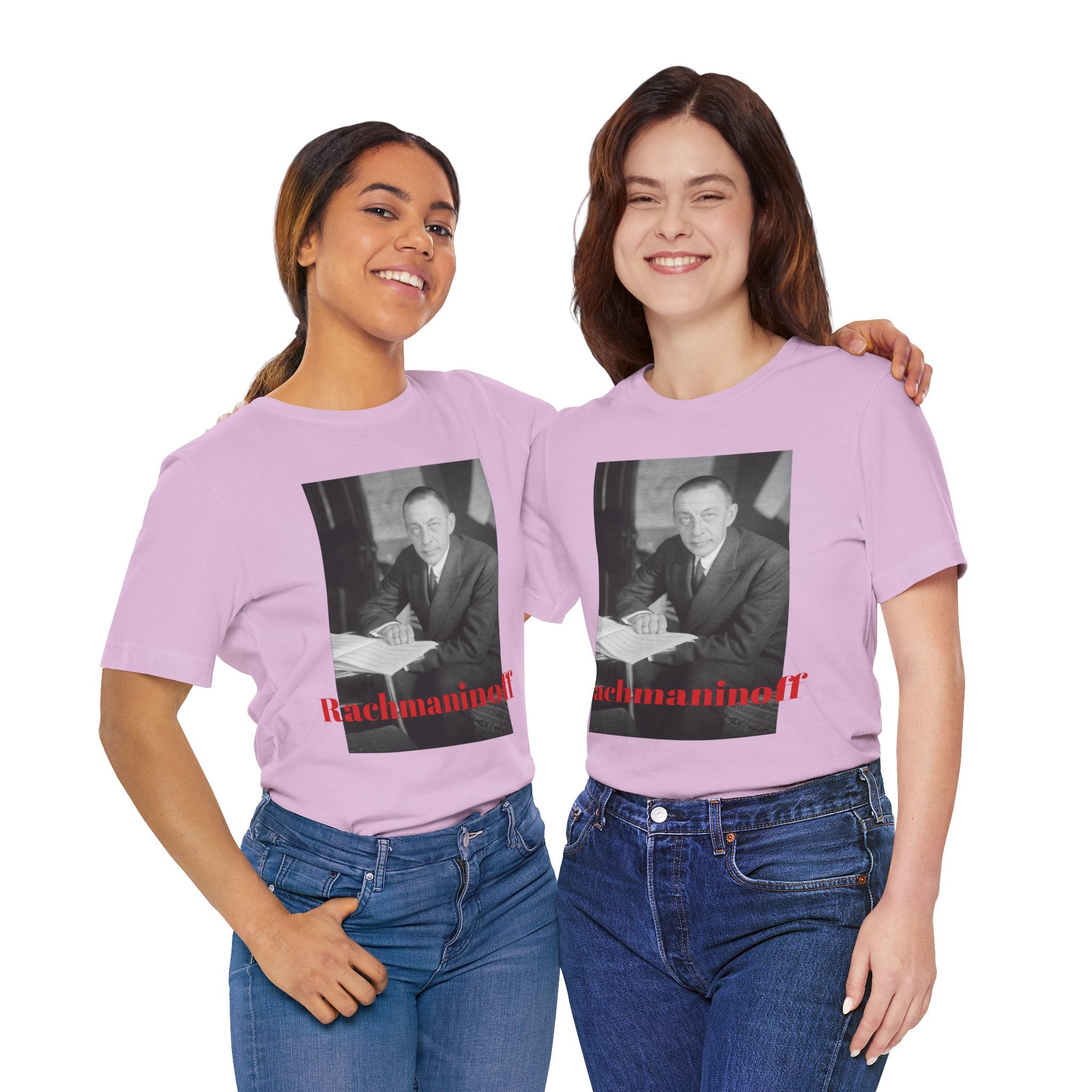 Rachmaninoff Portrait Graphic T-Shirt