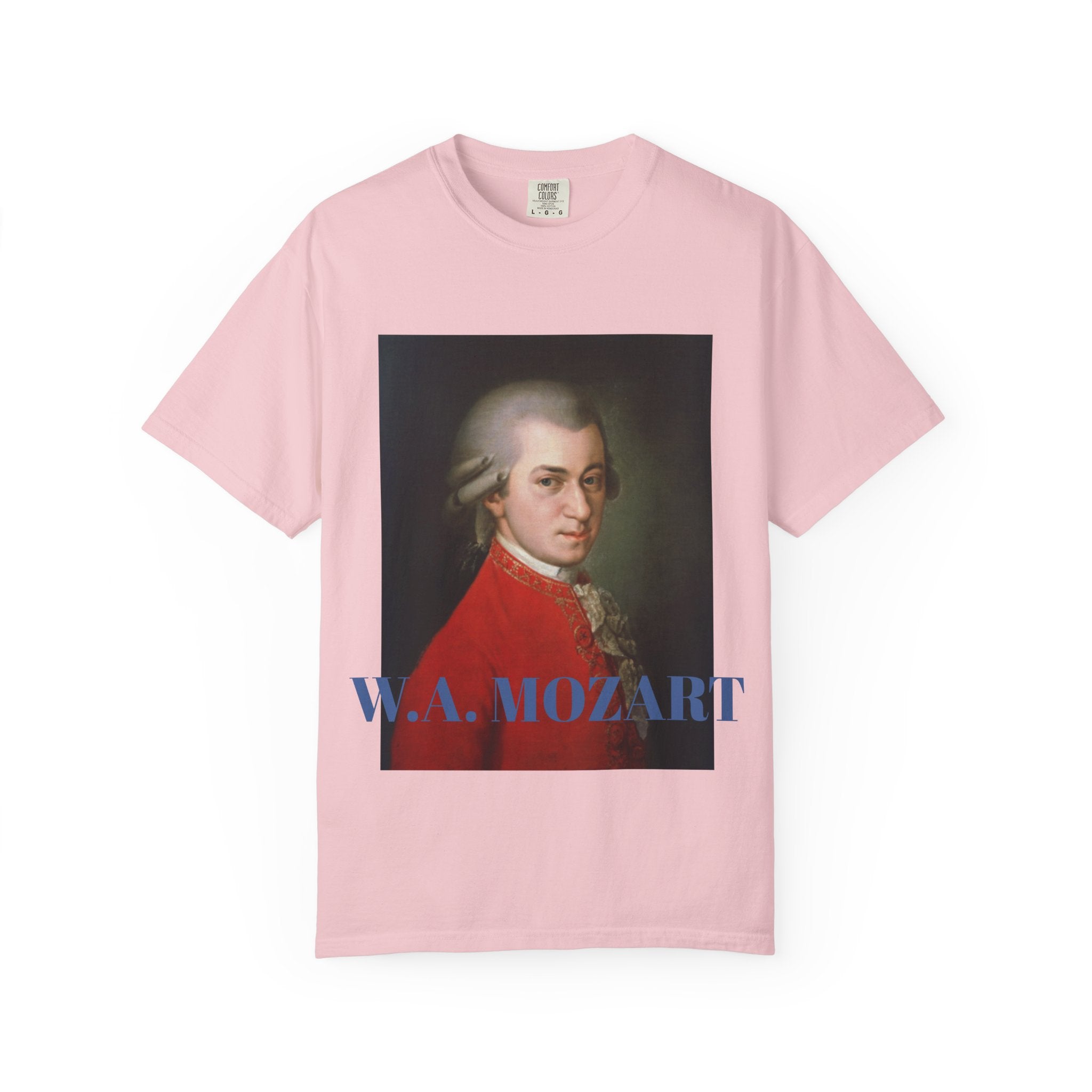 W.A. Mozart Portrait Gaphic T-Shirt