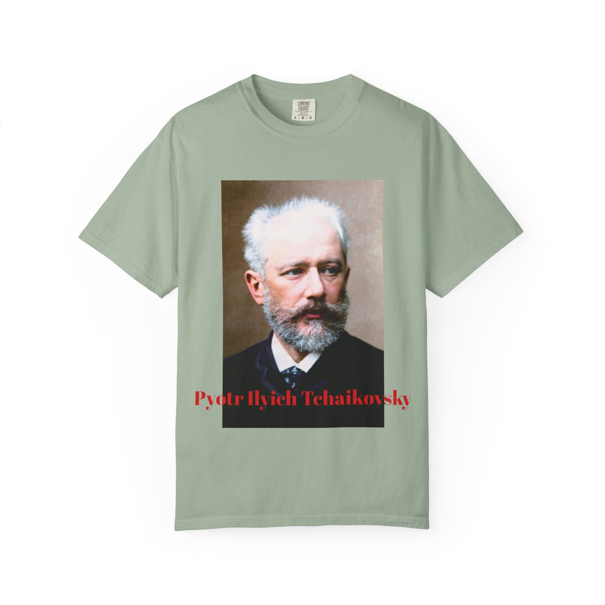 Pyotr Ilyich Tchaikovsky Portrait Graphic T-Shirt