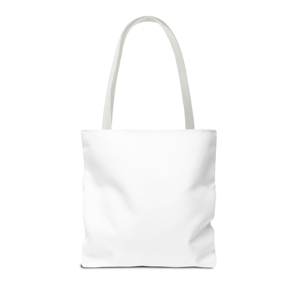 Black and White Stretching Cat Tote Bag | Cat Illustration Tote