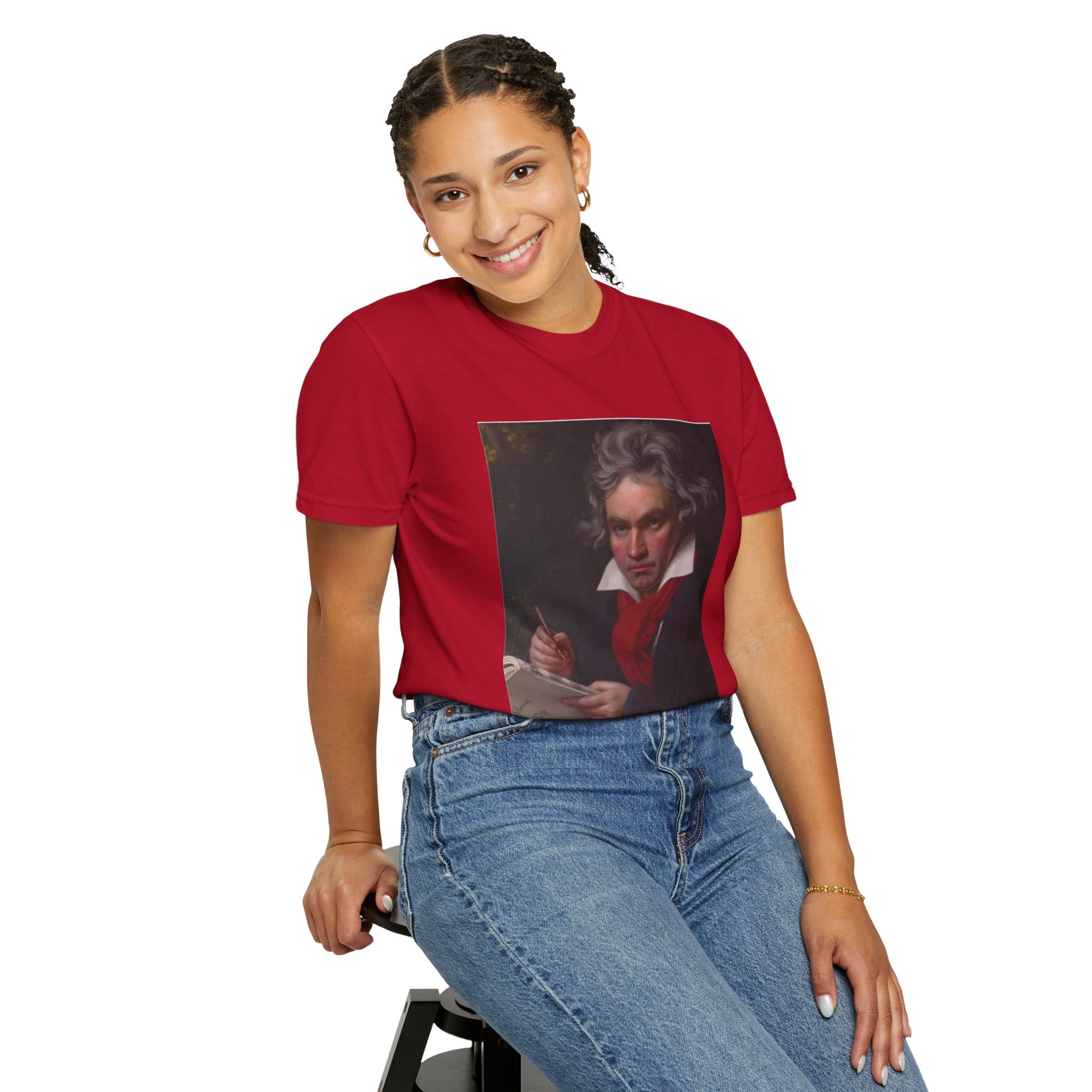 Ludwig van Beethoven Portrait T-Shirt | Classical Composer Tee