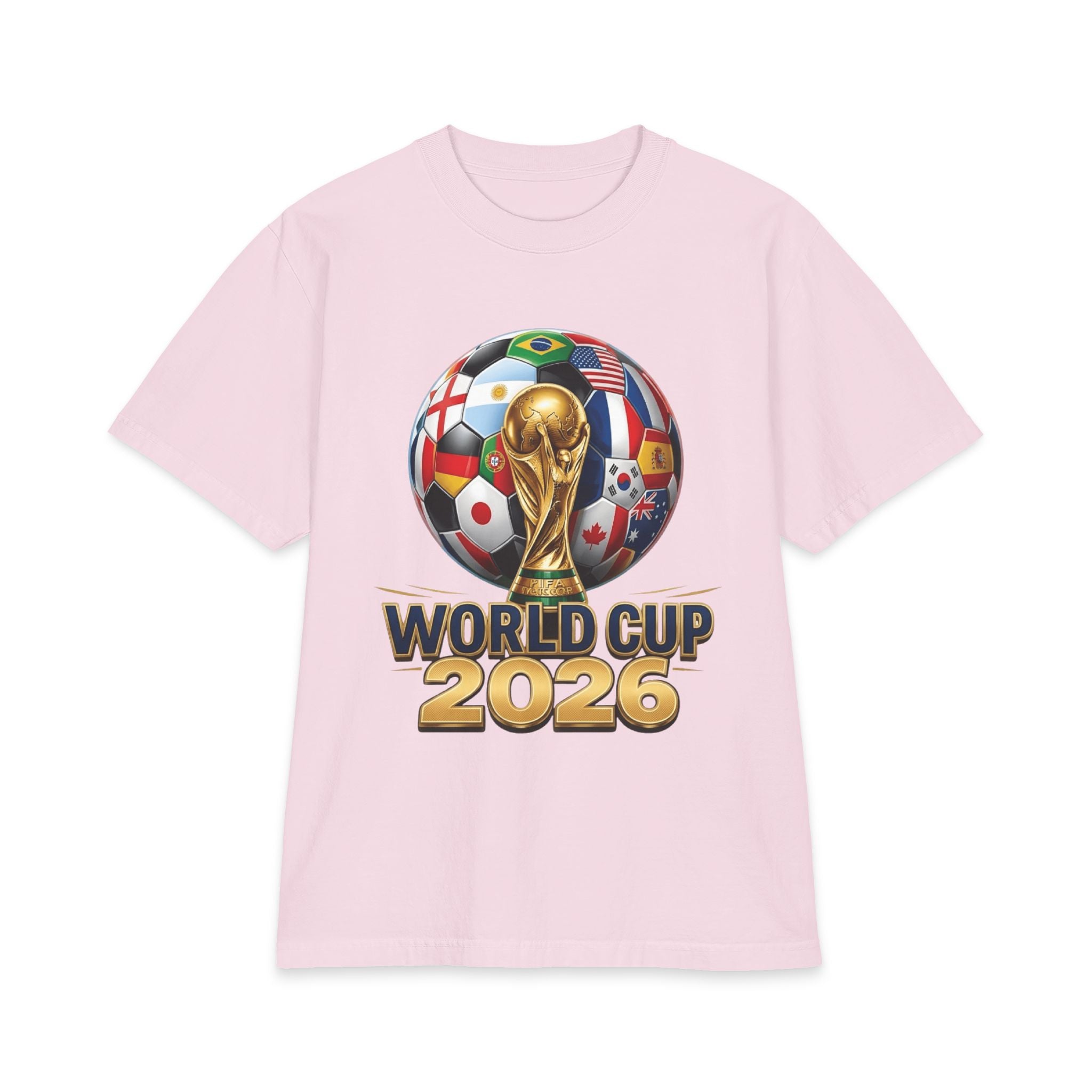 World Cup 2026 Soccer Trophy T-Shirt — Tournament Fan Tee