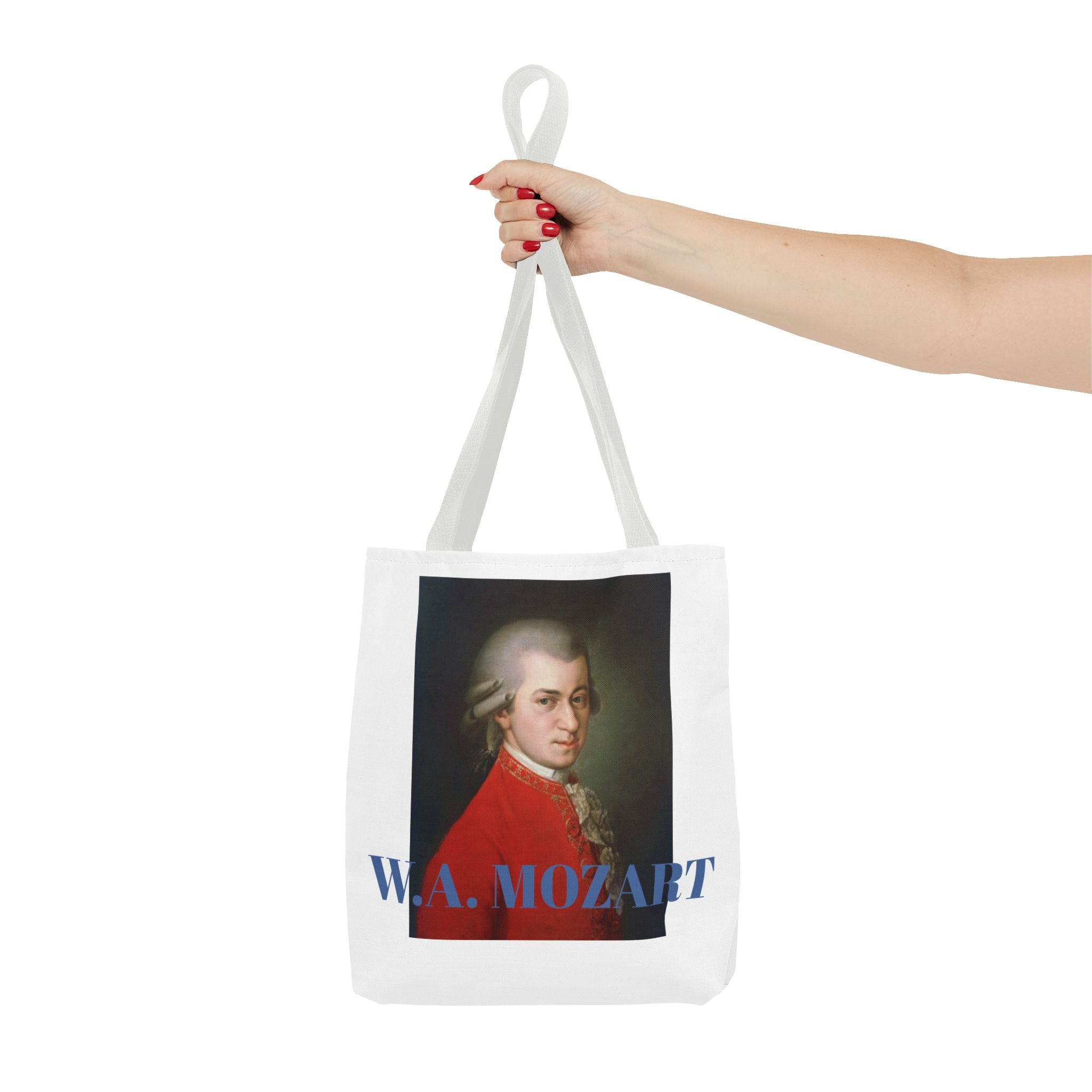 Mozart Portrait Tote Bag