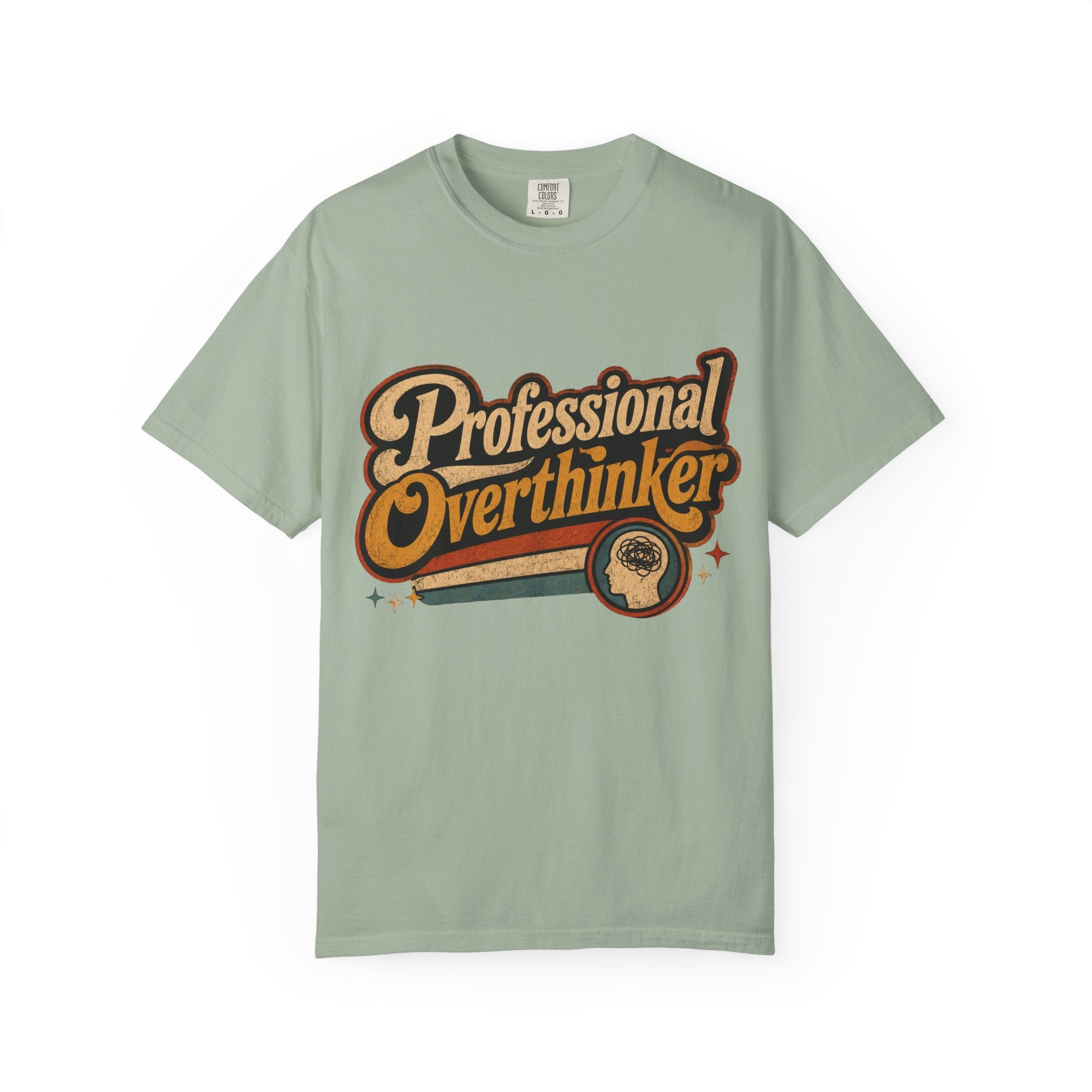 "Professional Overthinker" Retro Graphics T-Shirt