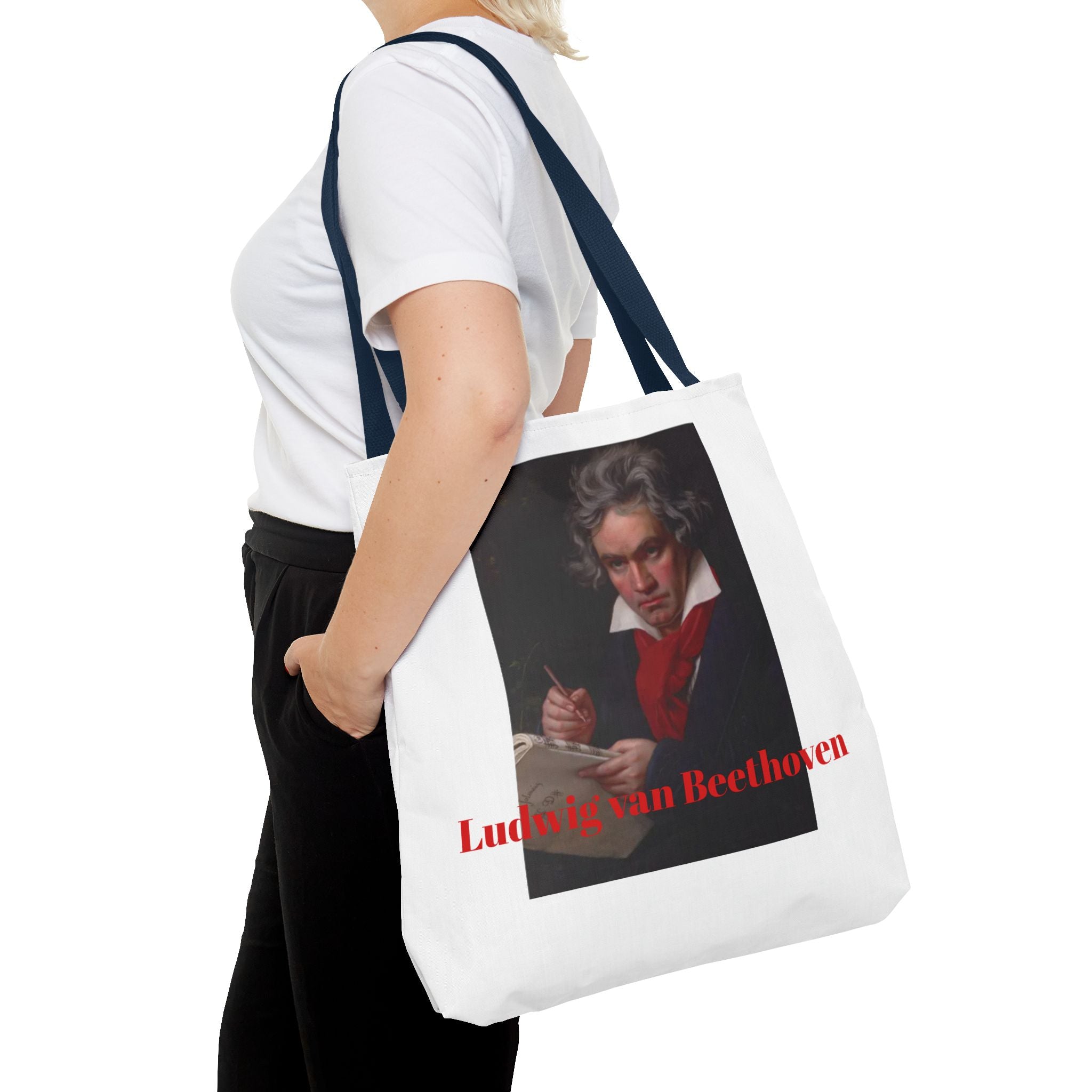 Ludwig van Beethoven Portrait Tote Bag