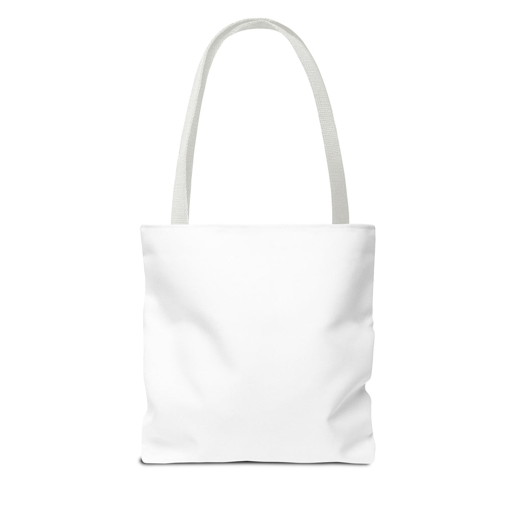 Black and White Stretching Cat Tote Bag | Cat Illustration Tote