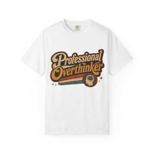 "Professional Overthinker" Retro Graphics T-Shirt