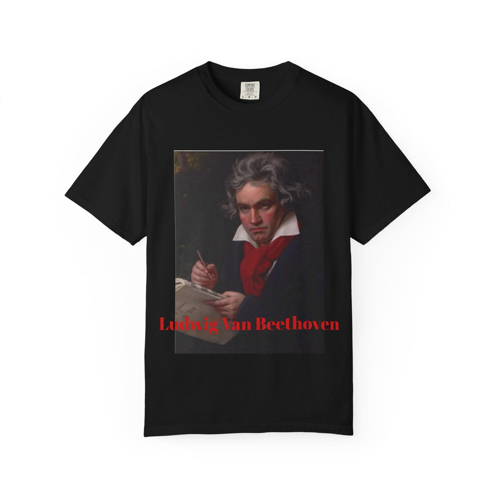 Ludwig van Beethoven Portrait T-Shirt | Classical Composer Tee