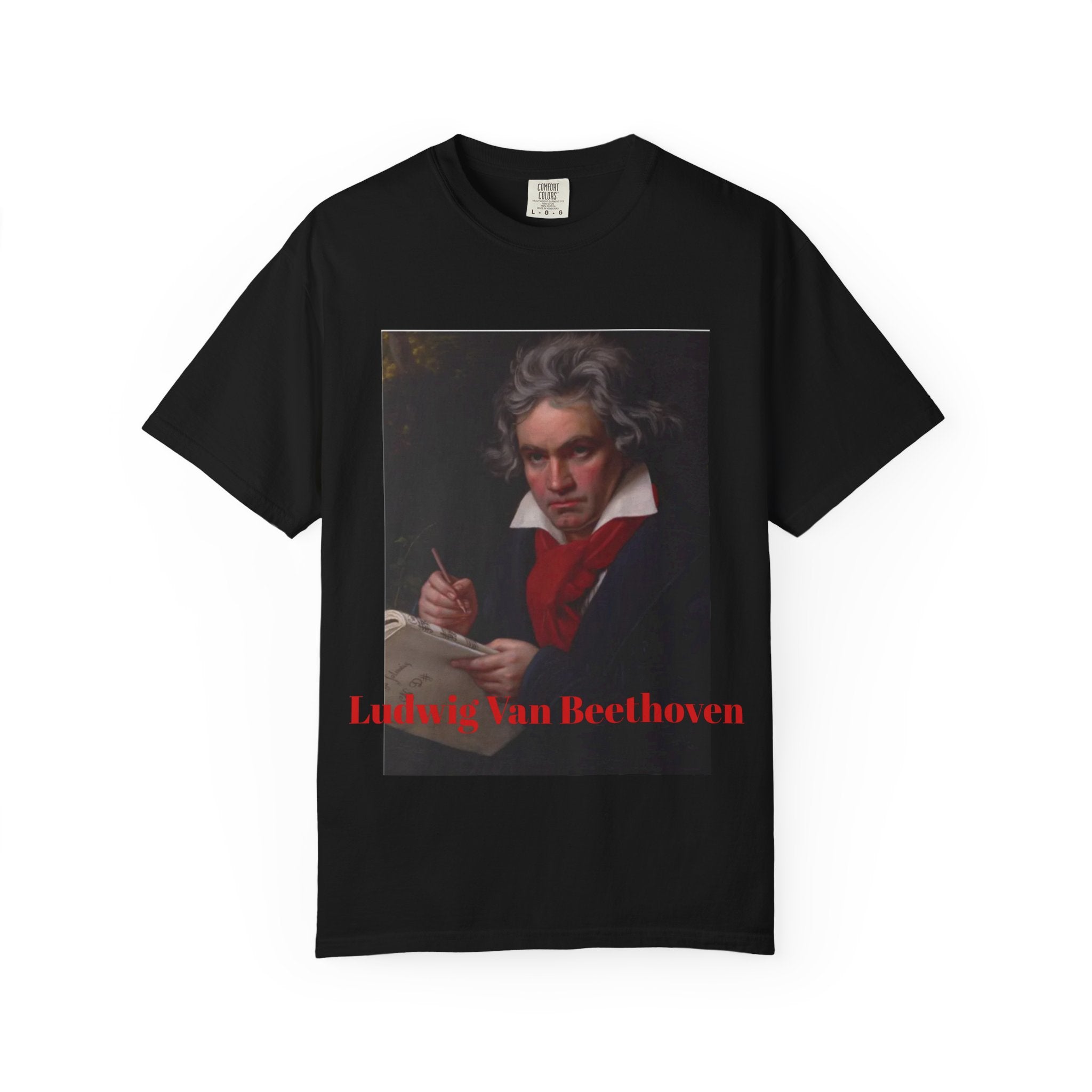Ludwig van Beethoven Portrait T-Shirt | Classical Composer Tee