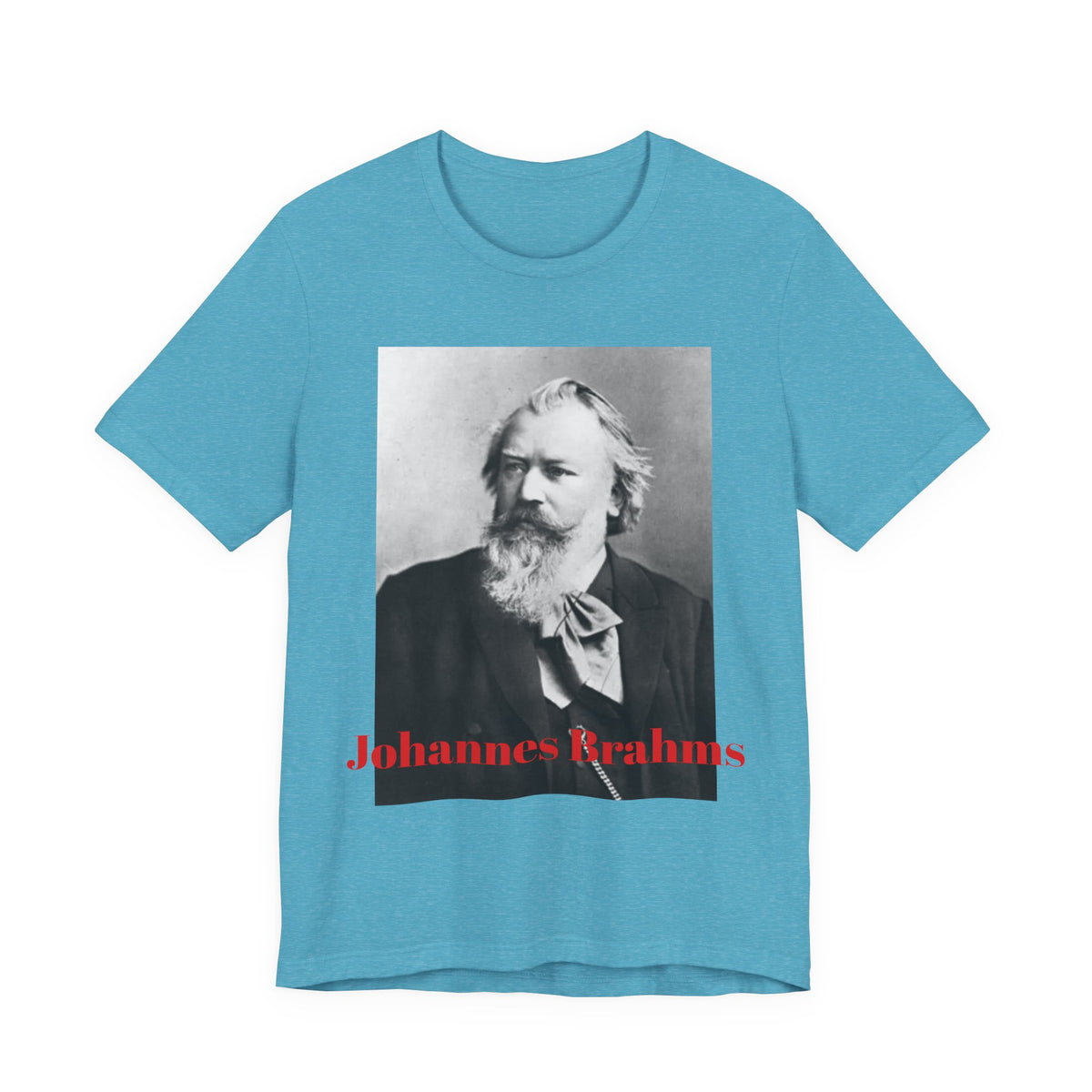 Johannes Brahms Portrait Graphic T‑Shirt