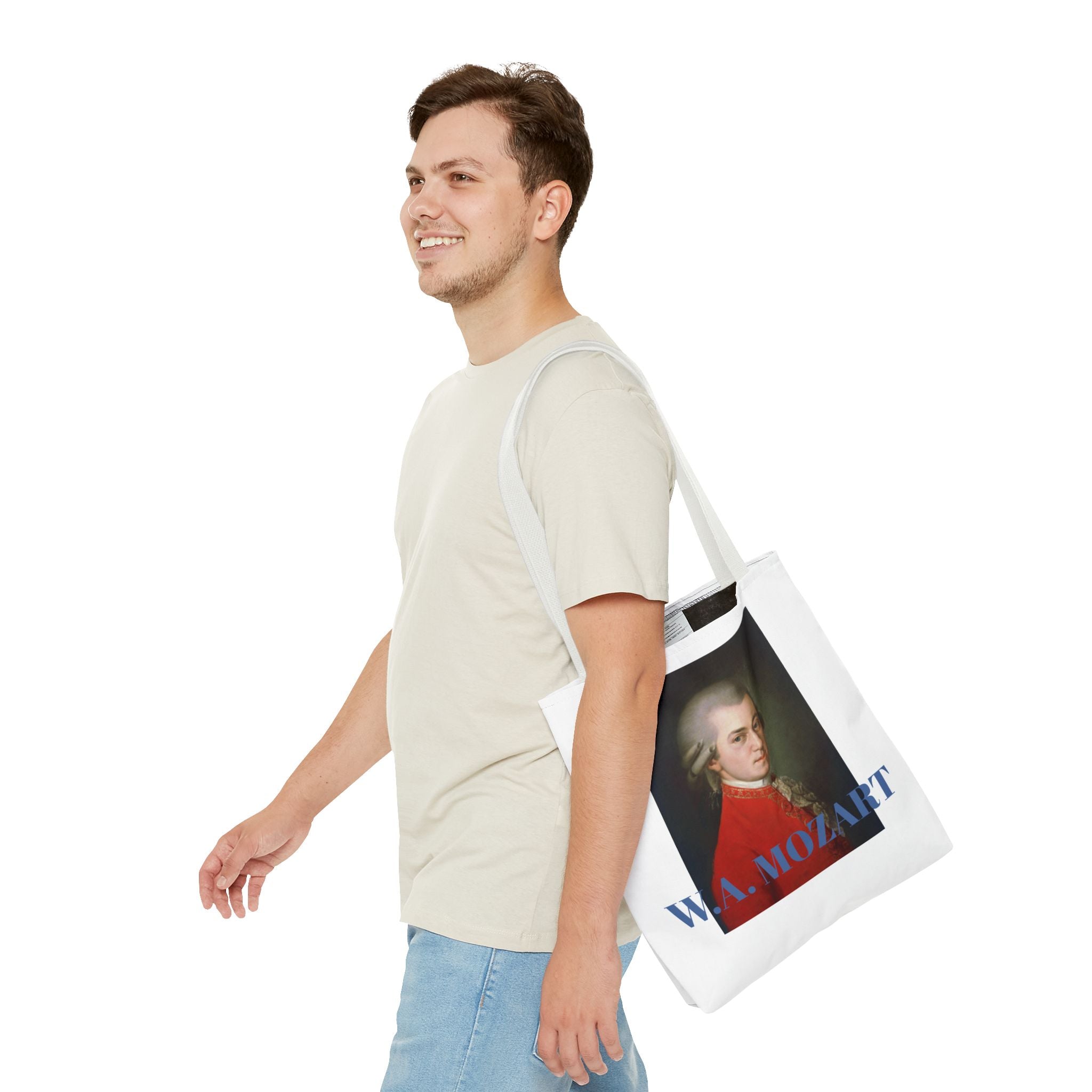 Mozart Portrait Tote Bag
