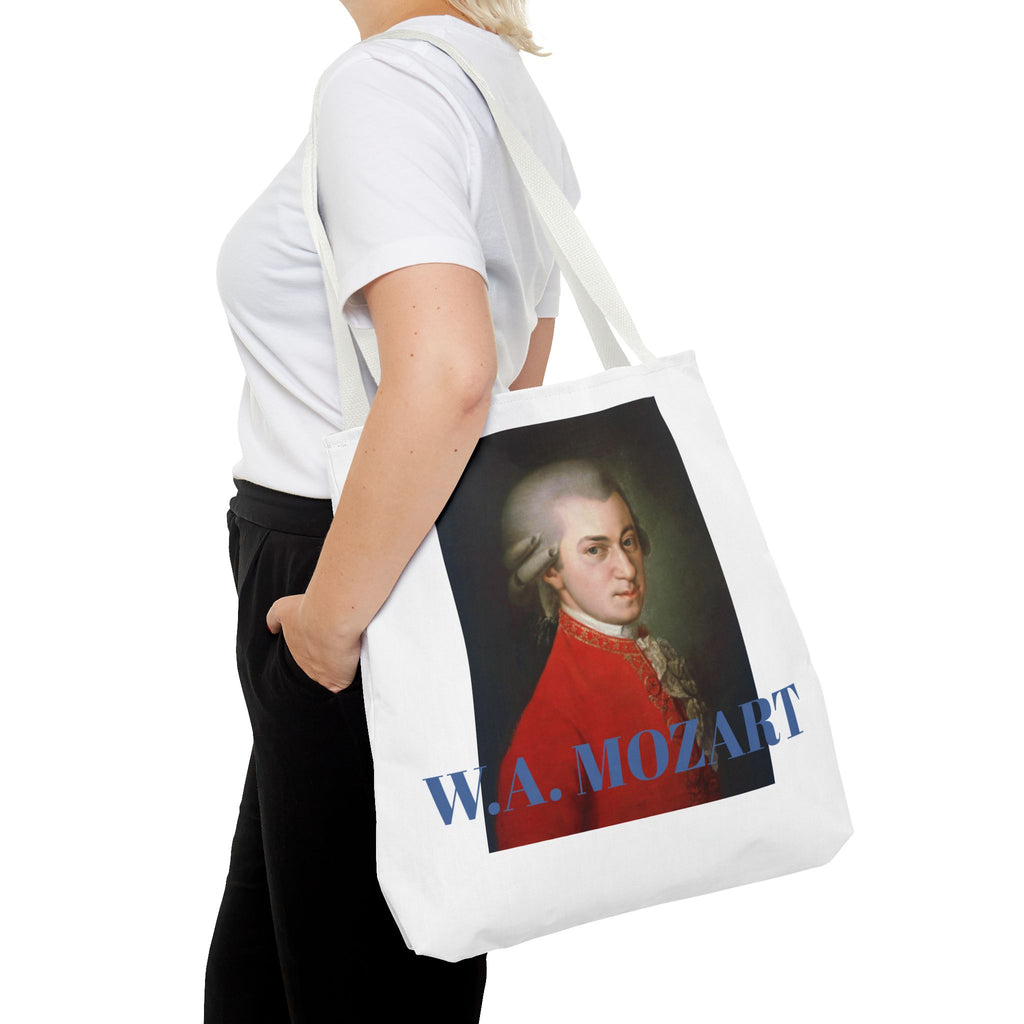 Mozart Portrait Tote Bag