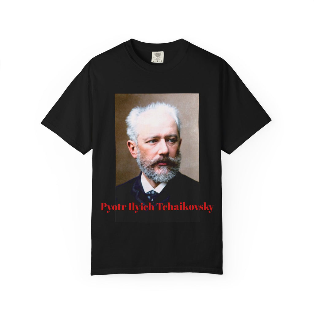 Pyotr Ilyich Tchaikovsky Portrait Graphic T-Shirt