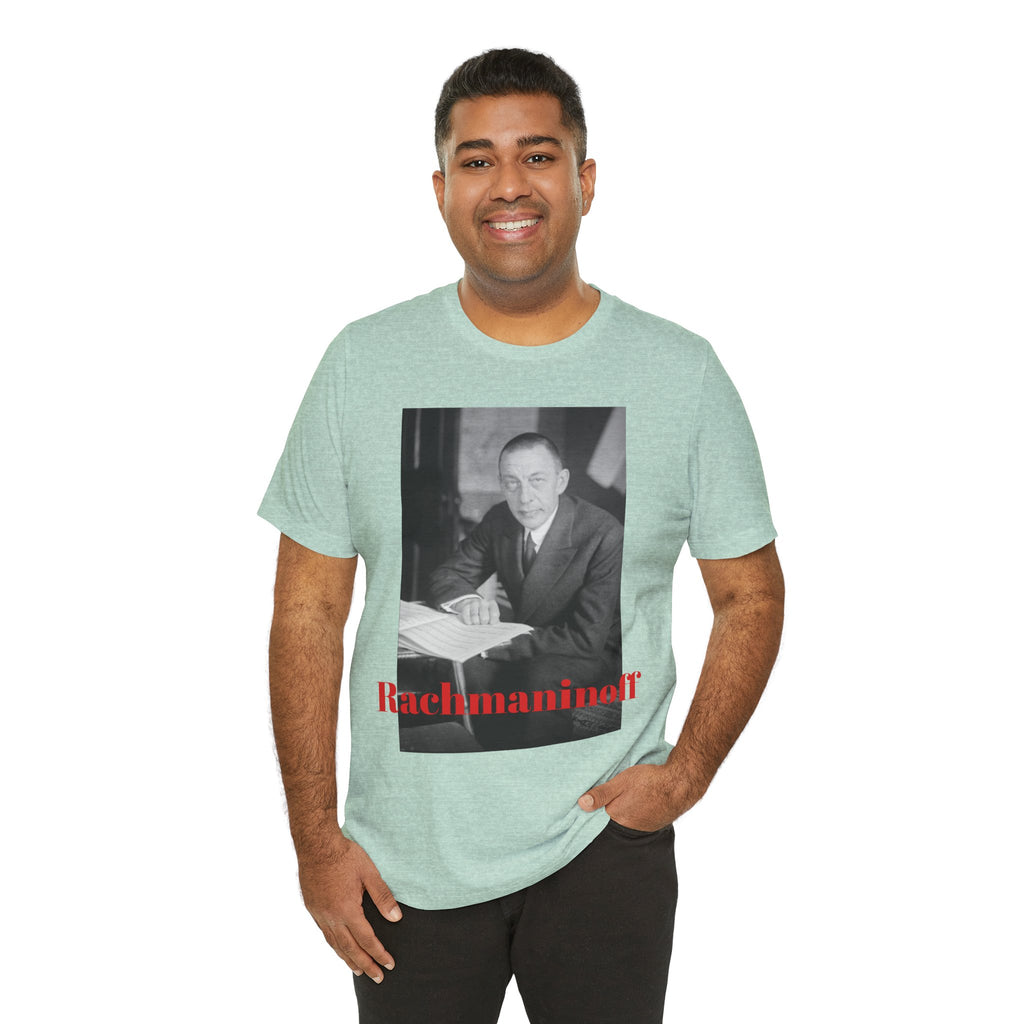 Rachmaninoff Portrait Graphic T-Shirt