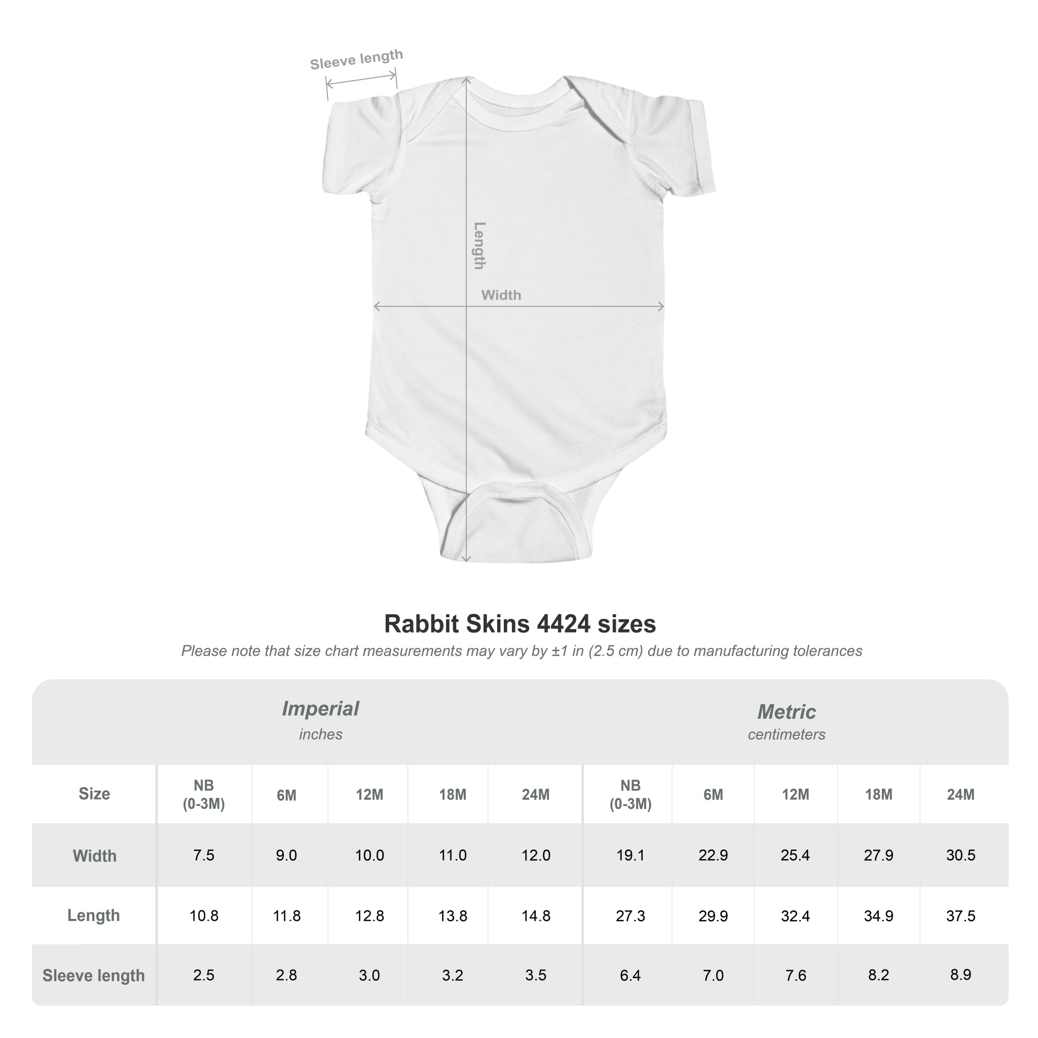 Cute Watercolor Rhino Baby Bodysuit