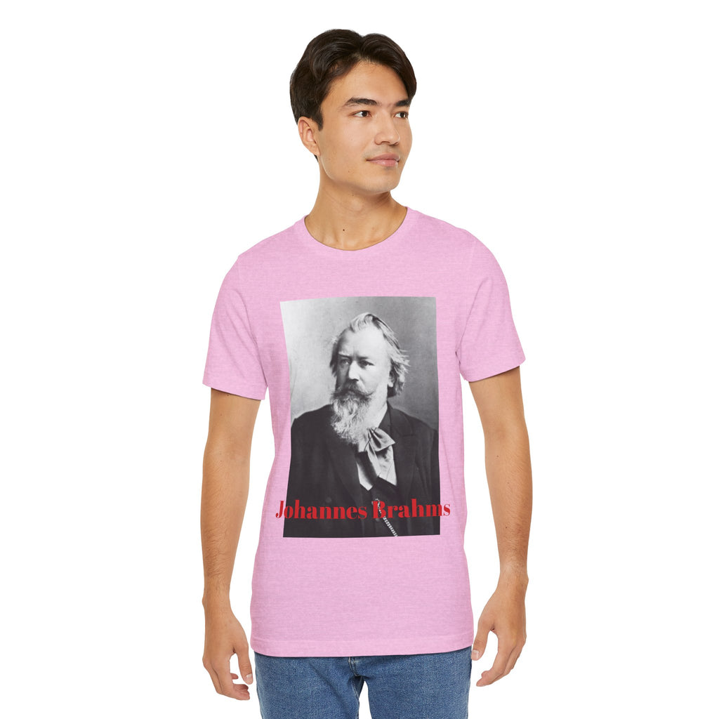 Johannes Brahms Portrait Graphic T‑Shirt