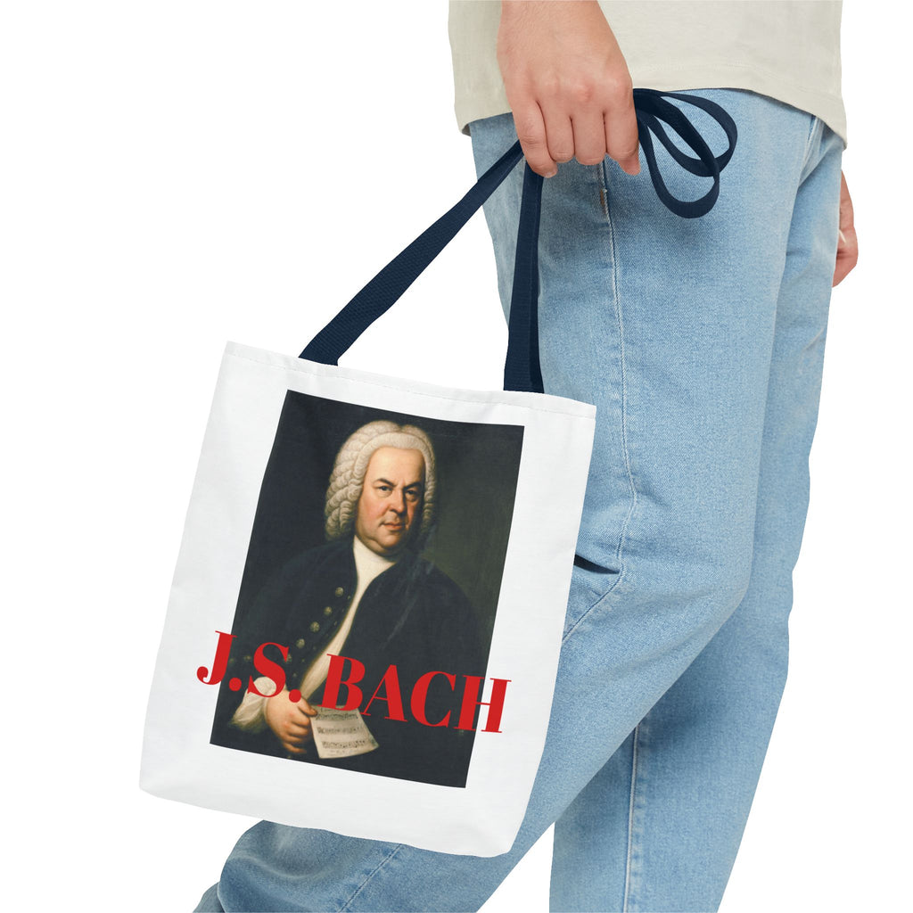 J.S. Bach Portrait Tote Bag