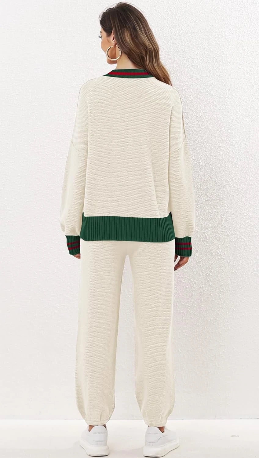 Knit Cardigan Lounge Set