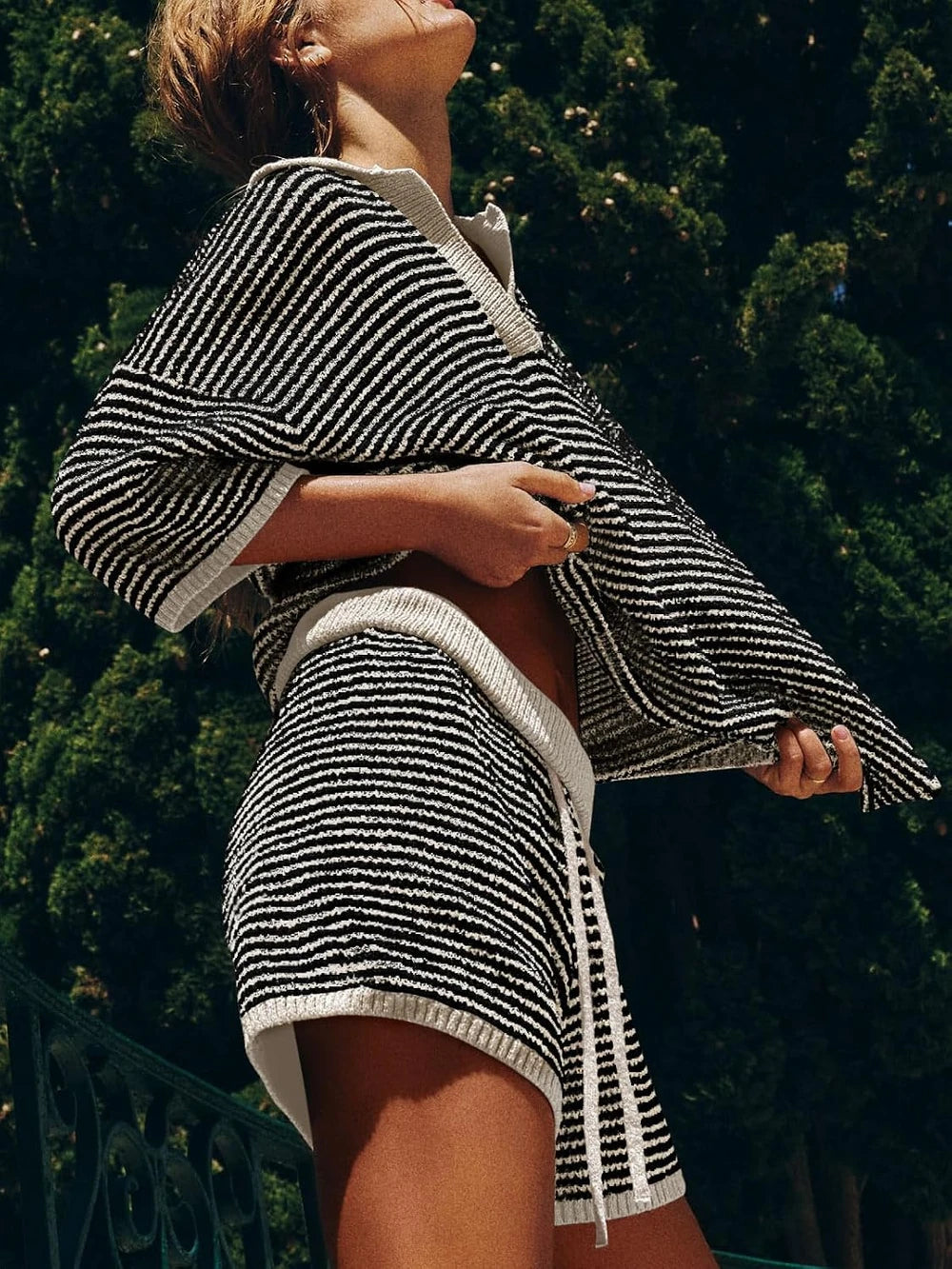 Oversized Knit Lounge Set