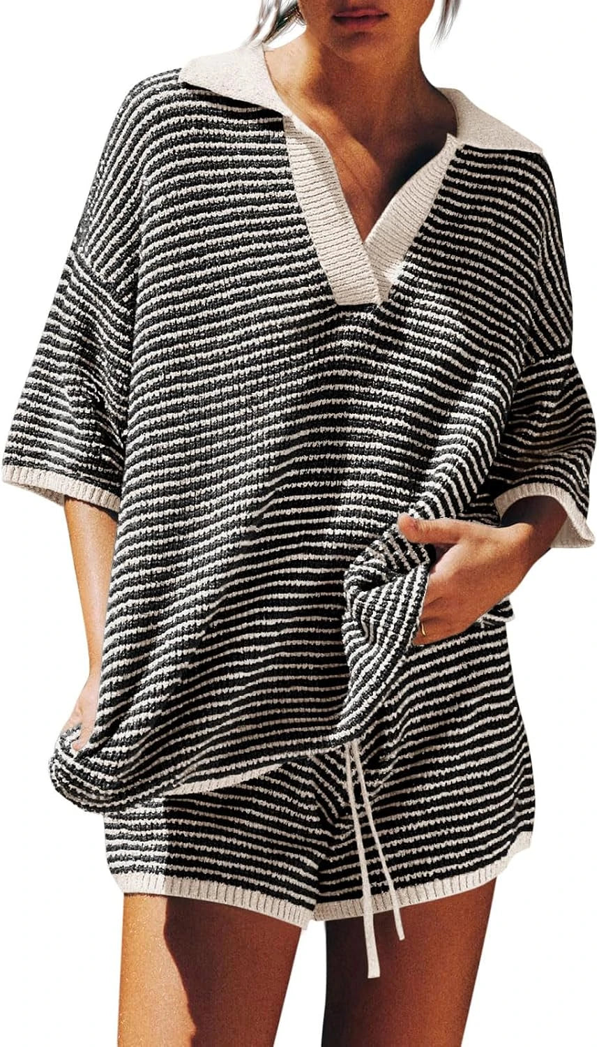 Oversized Knit Lounge Set
