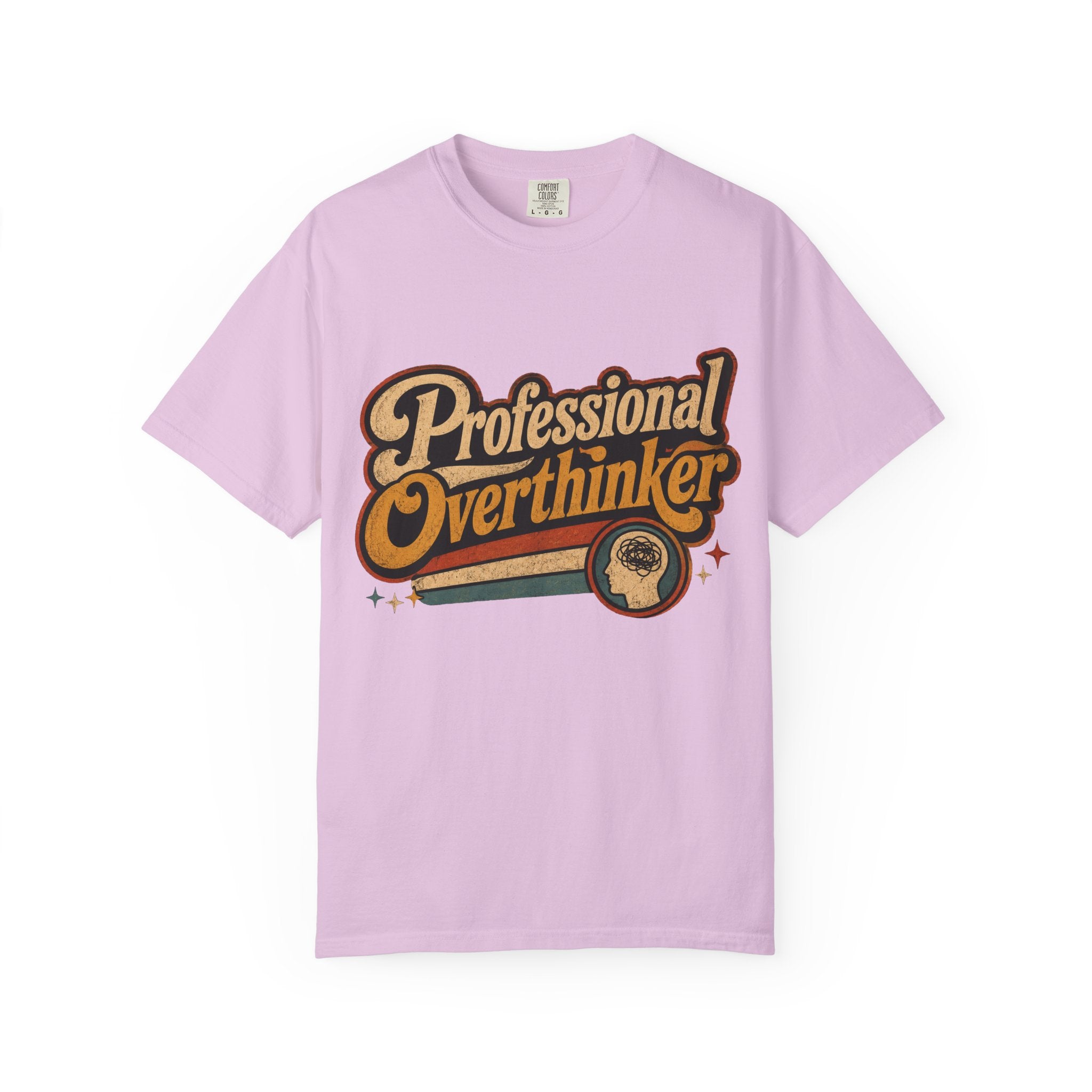 "Professional Overthinker" Retro Graphics T-Shirt
