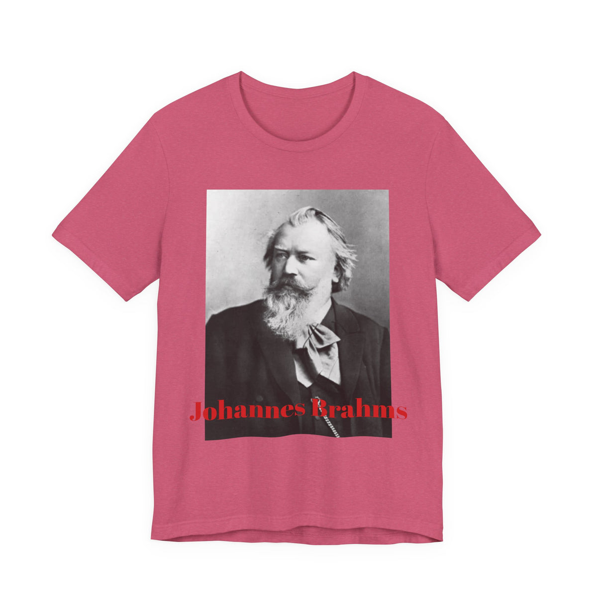 Johannes Brahms Portrait Graphic T‑Shirt