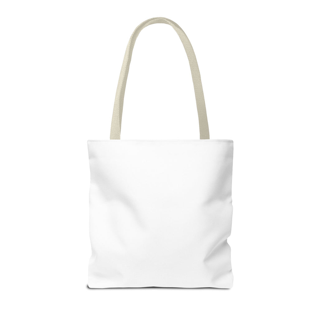 Black and White Stretching Cat Tote Bag | Cat Illustration Tote